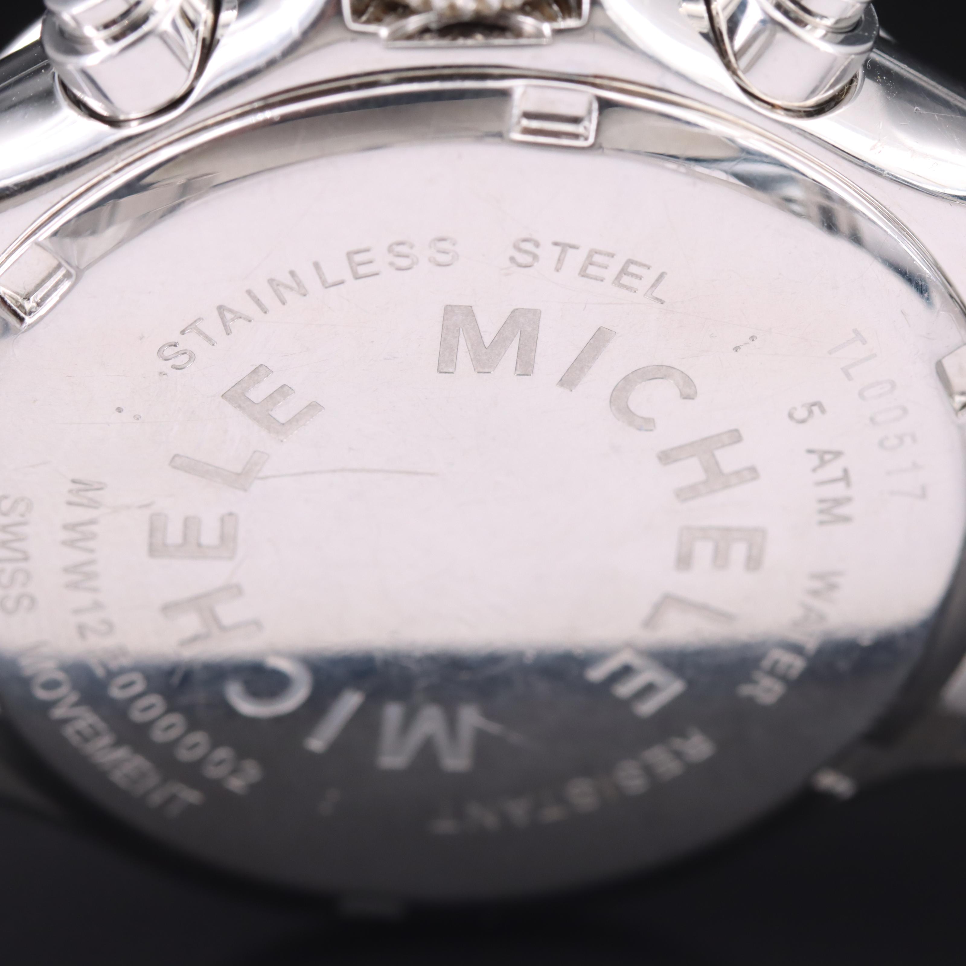 Michele Tahitian Ceramic Chronograph with Date Watch