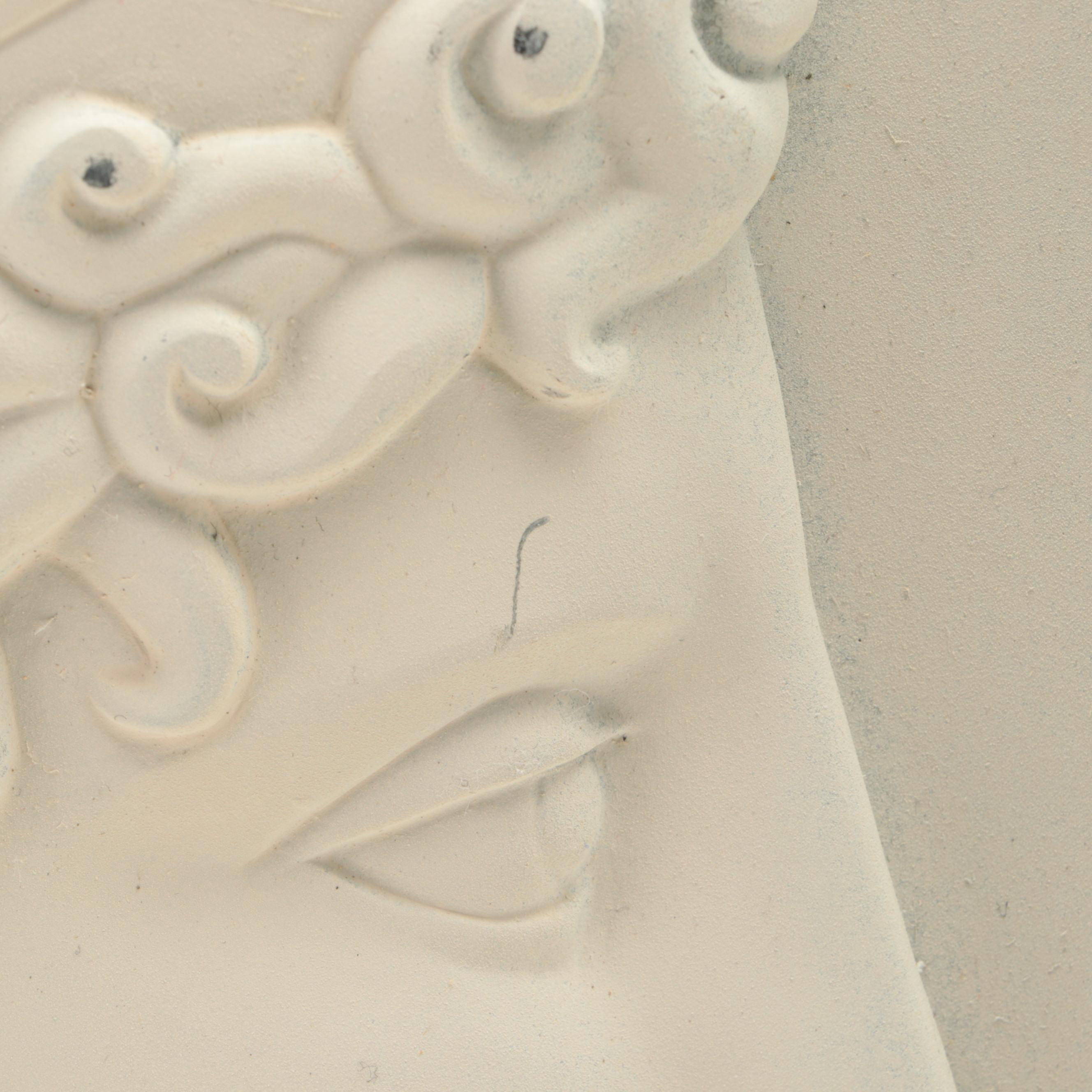 Plastic Neoclassical Style Cameo Medallions