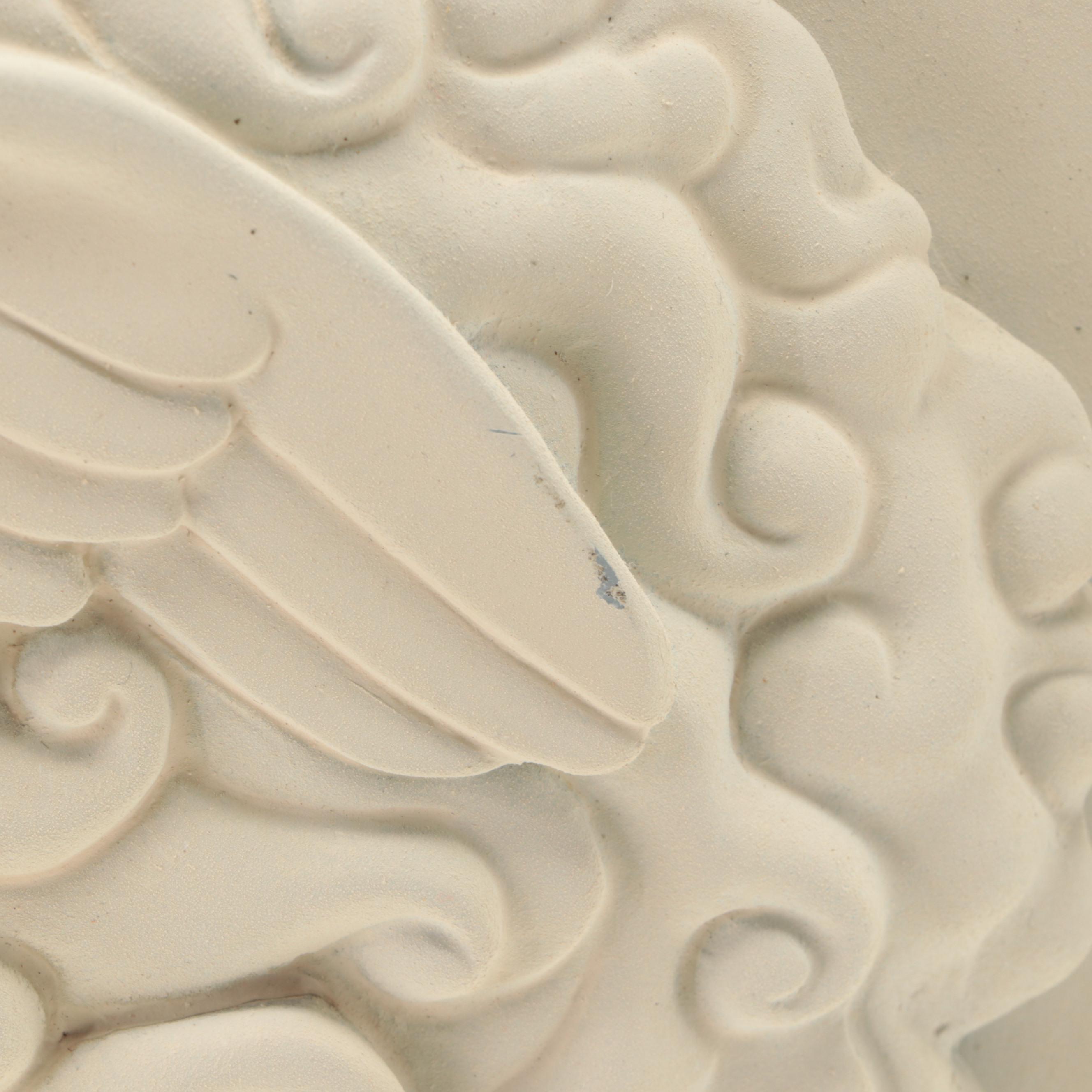 Plastic Neoclassical Style Cameo Medallions