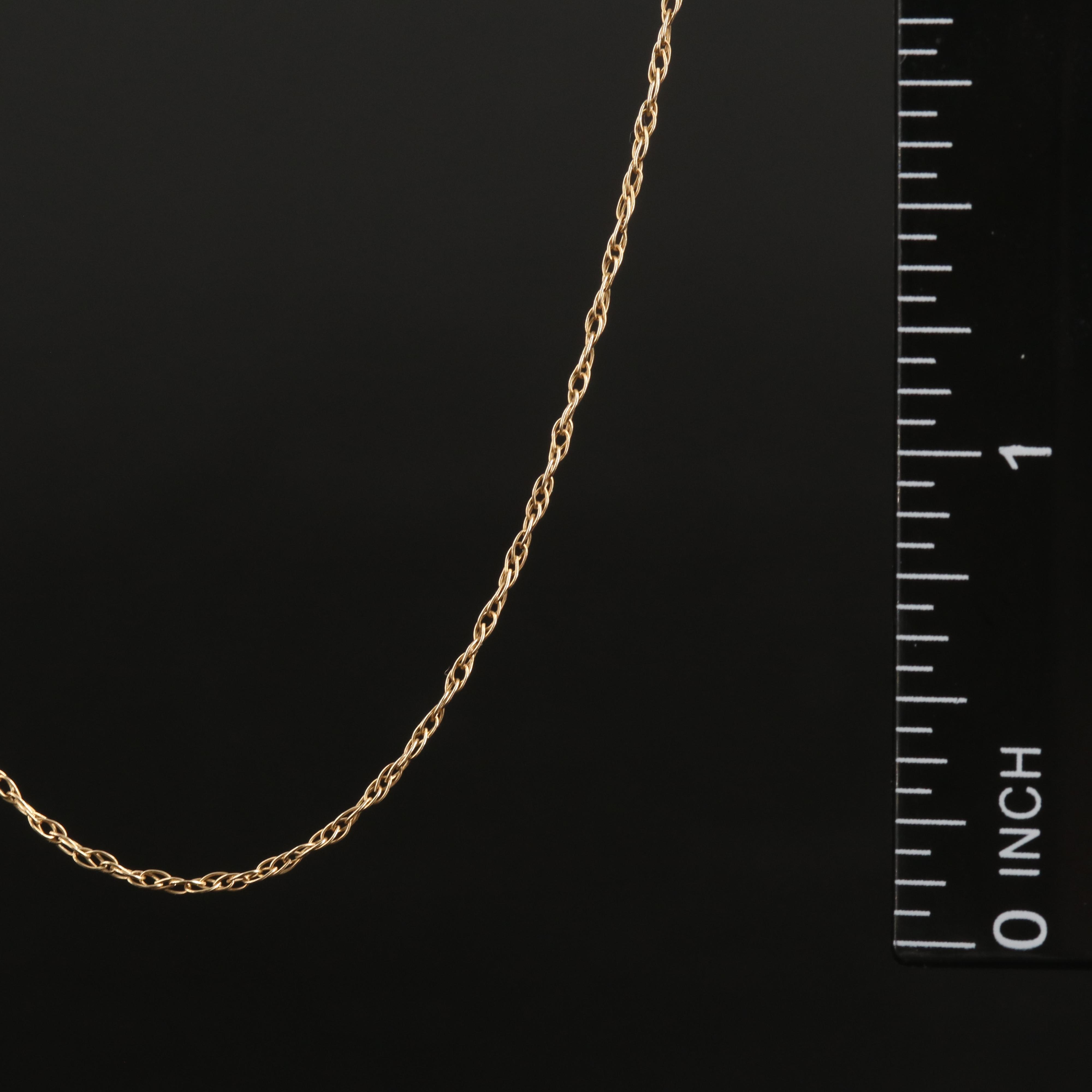 14K Singapore Chain Necklace