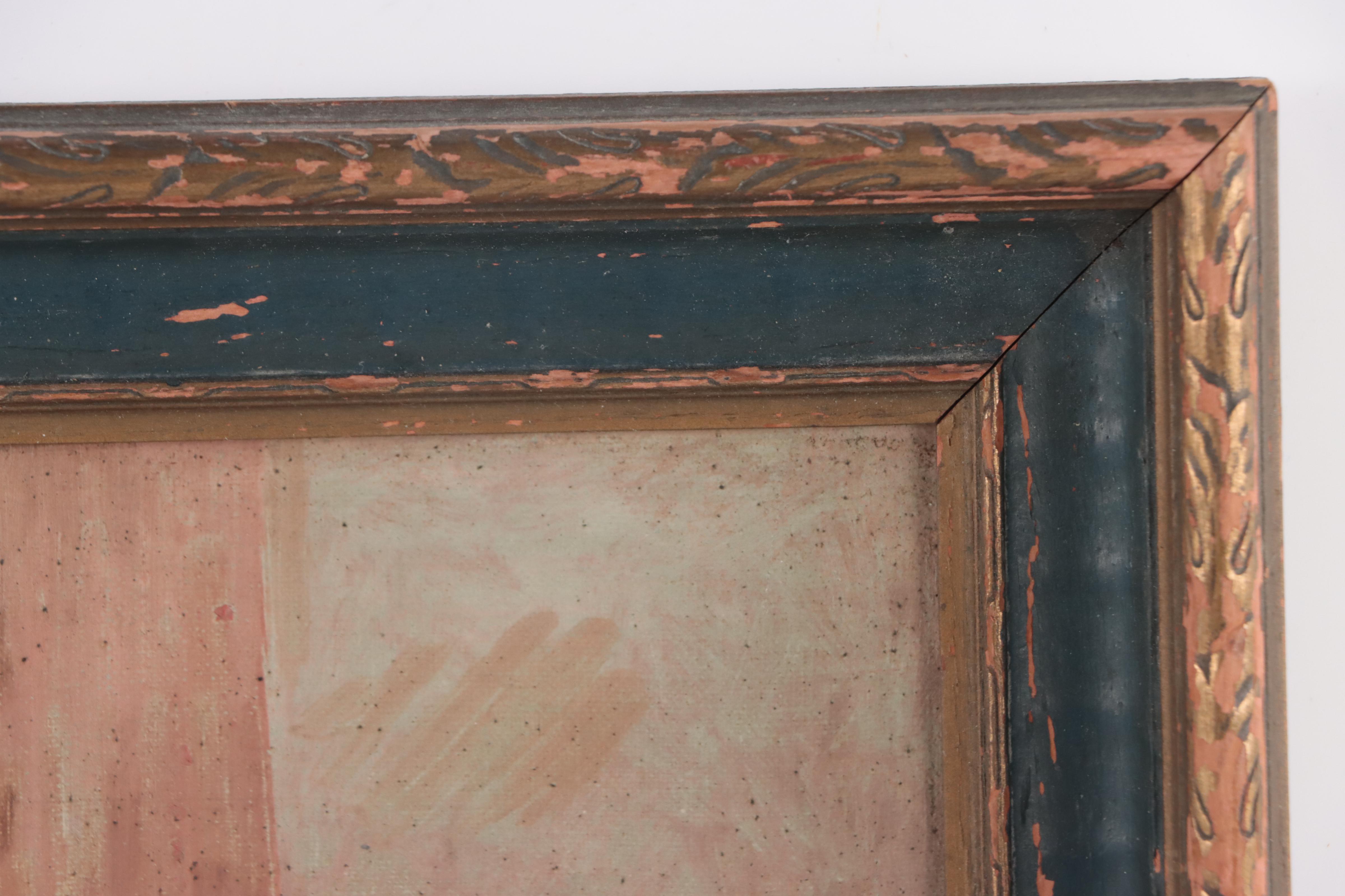 Joseph Anthony Atchison Oil Painting of Piazza San Marco, 1974