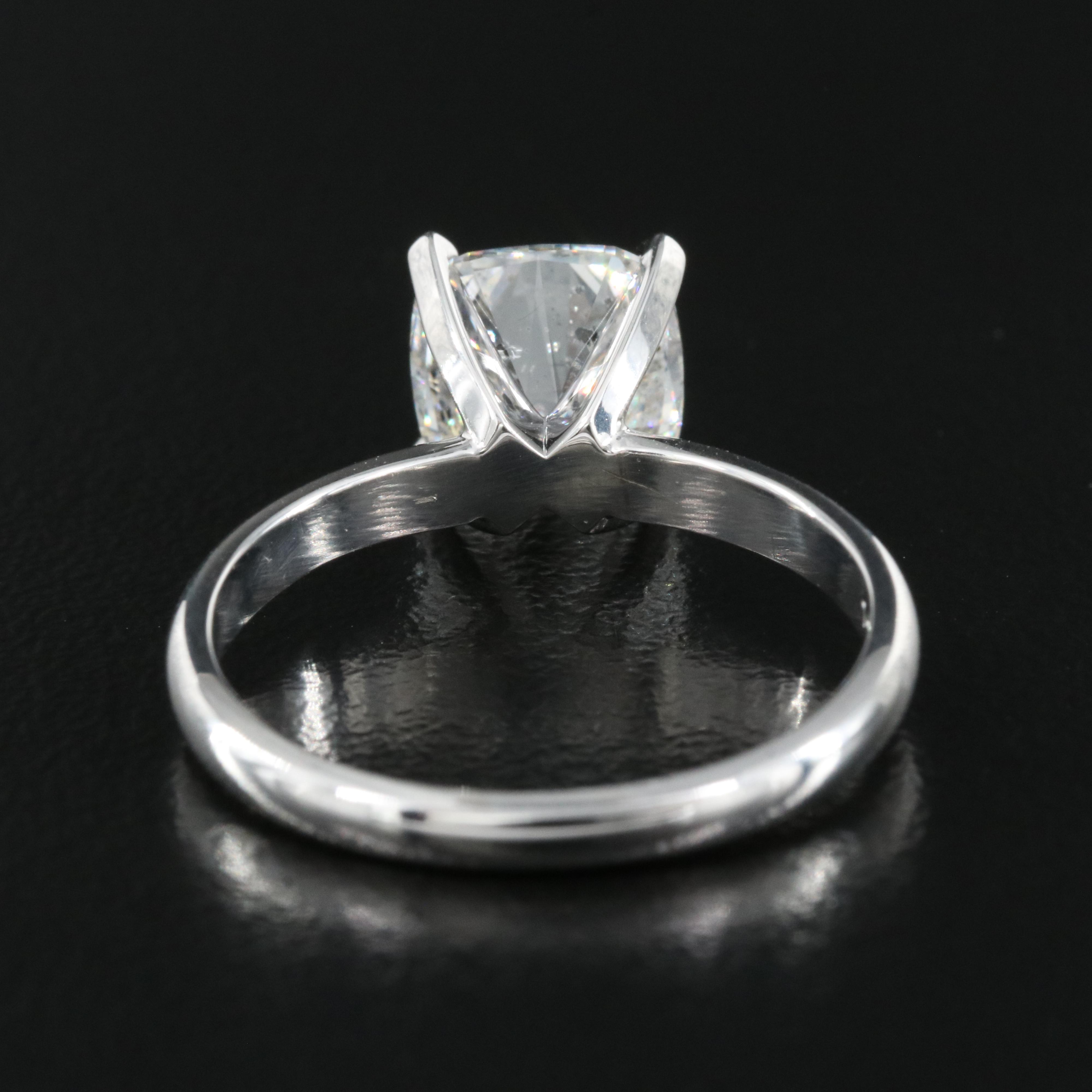 14K 2.30 CT Lab Grown Diamond Solitaire Ring