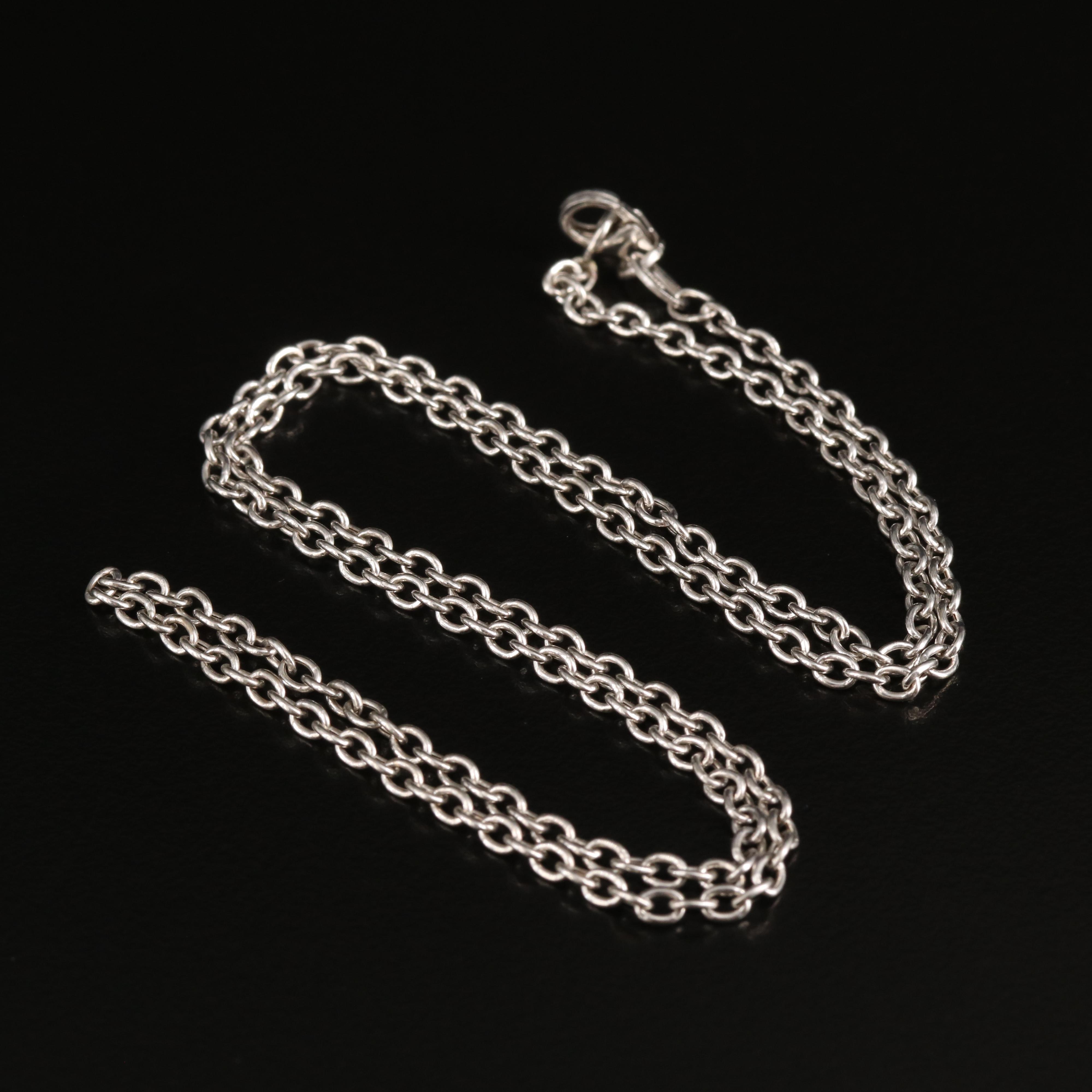 Italian 14K Cable Chain Necklace