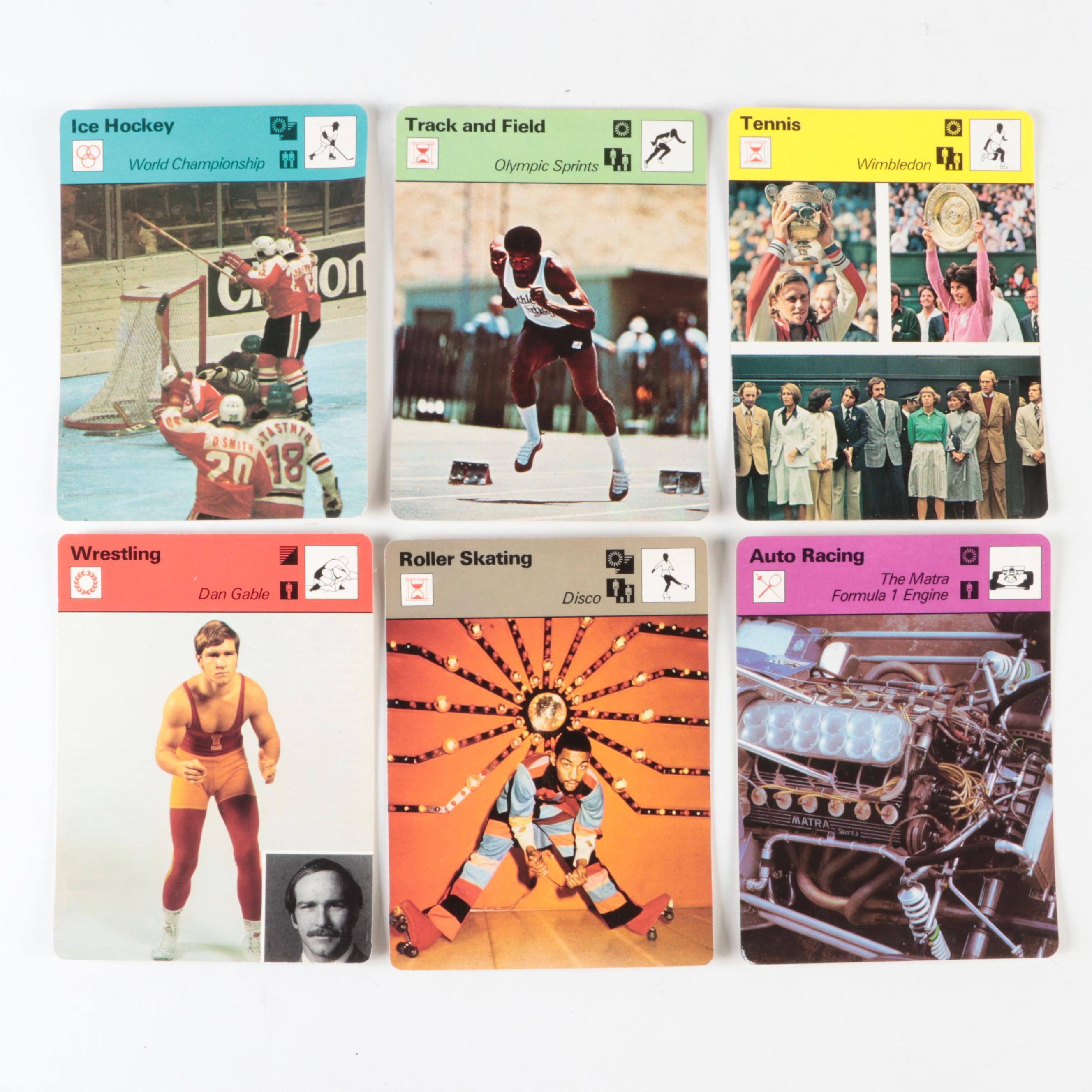 Sportscaster Multi-Sport Trading Cards with Bobby Hull and More, 1970s