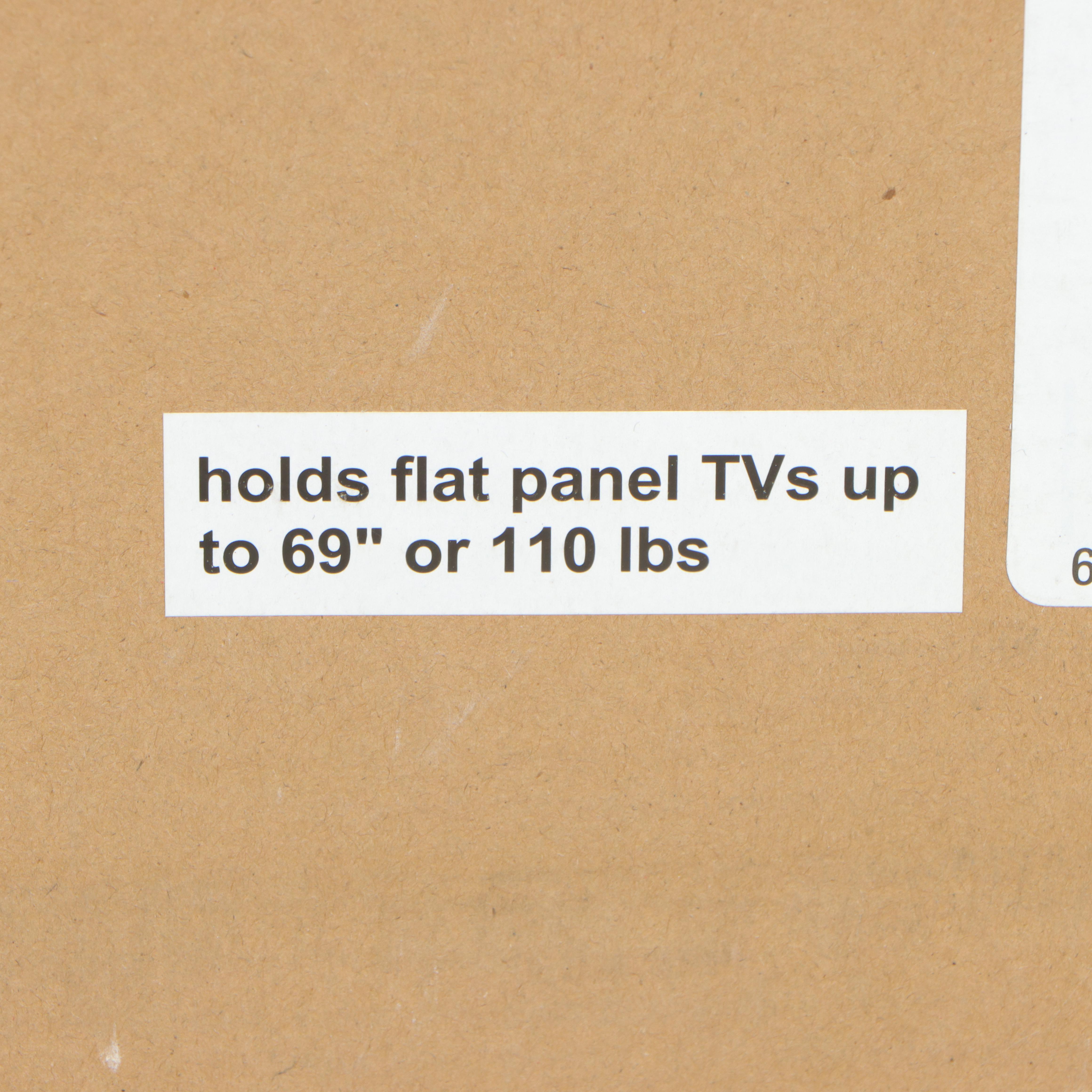 Project 62 Paulo Media Stand in Weathered White Finish