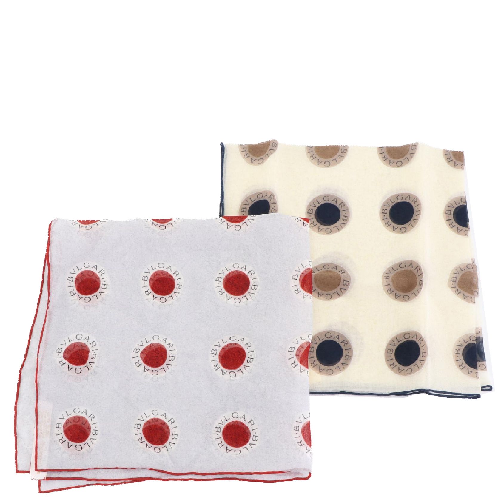 BVLGARI Scarves in Printed Silk Chiffon