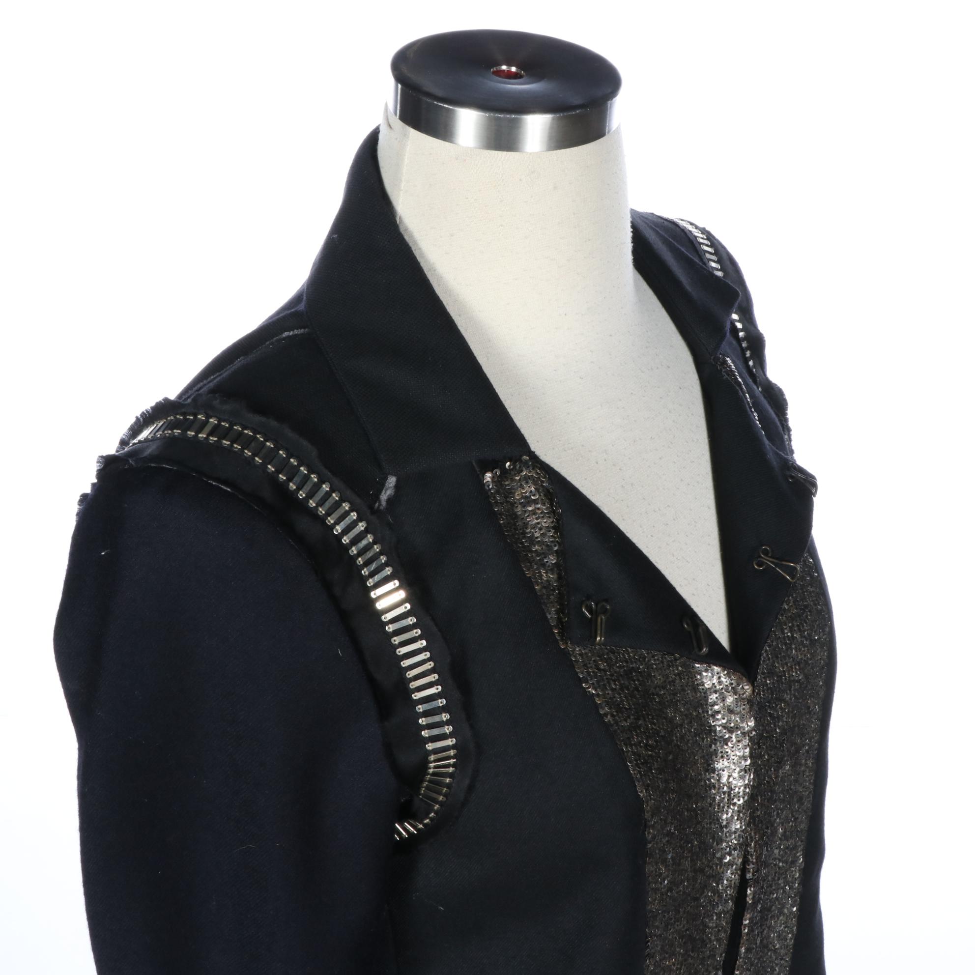 Chloé Embellished Wool and Cashmere Jacket