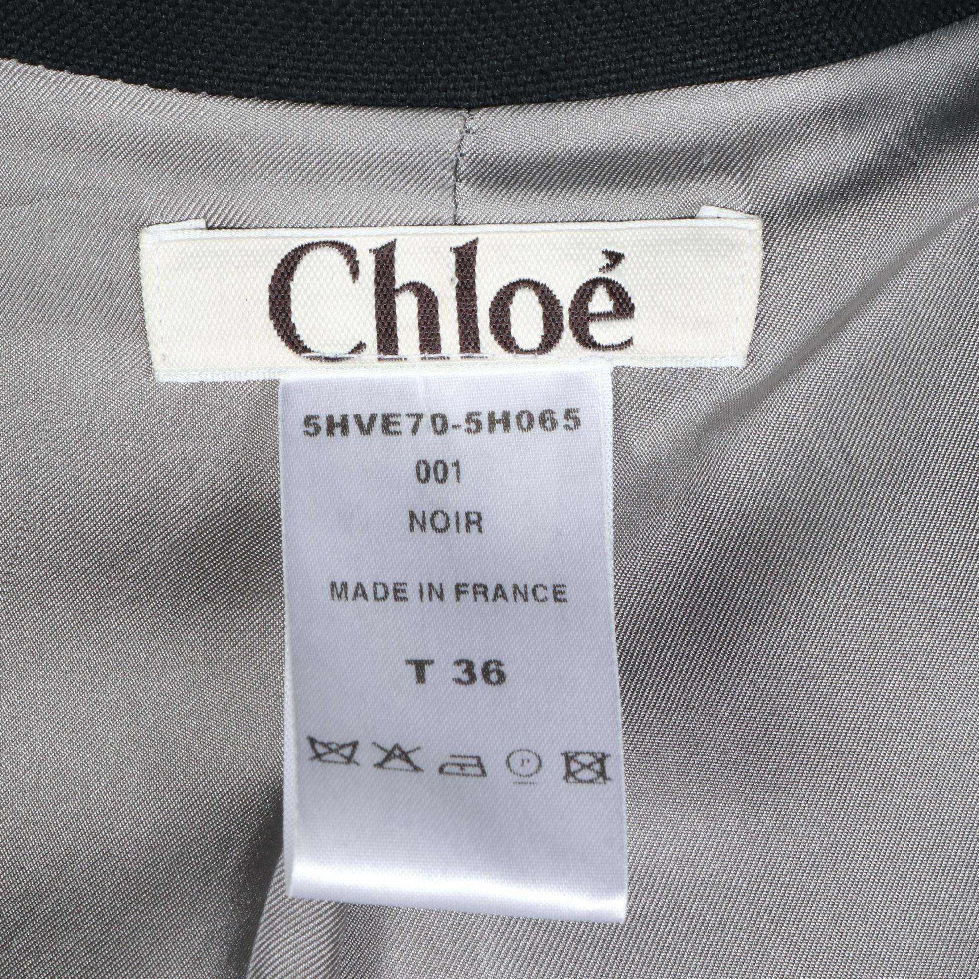 Chloé Embellished Wool and Cashmere Jacket