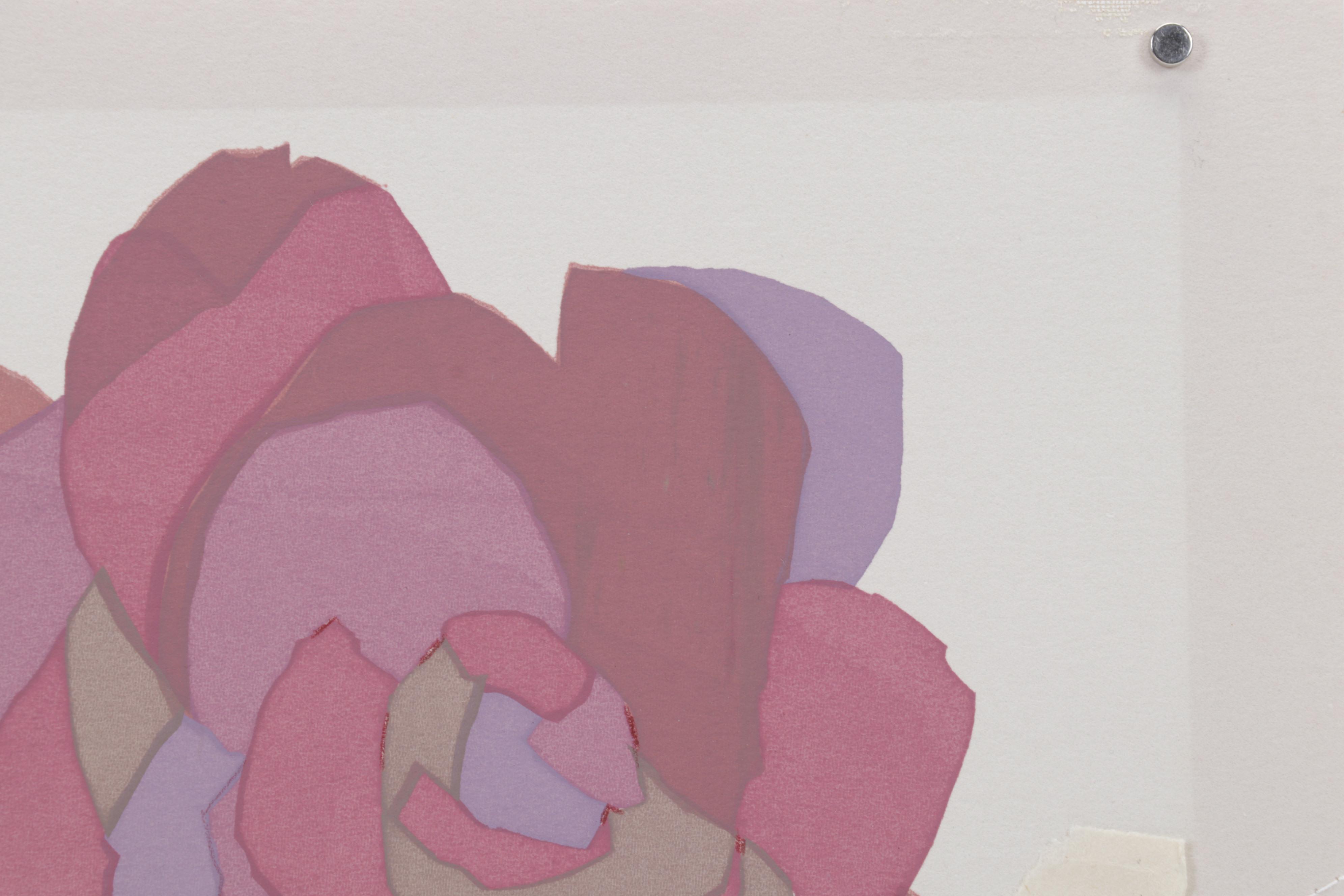 Sabra Richards Mixed Media Assemblage "Dorothy's Rose," Late 20th Century