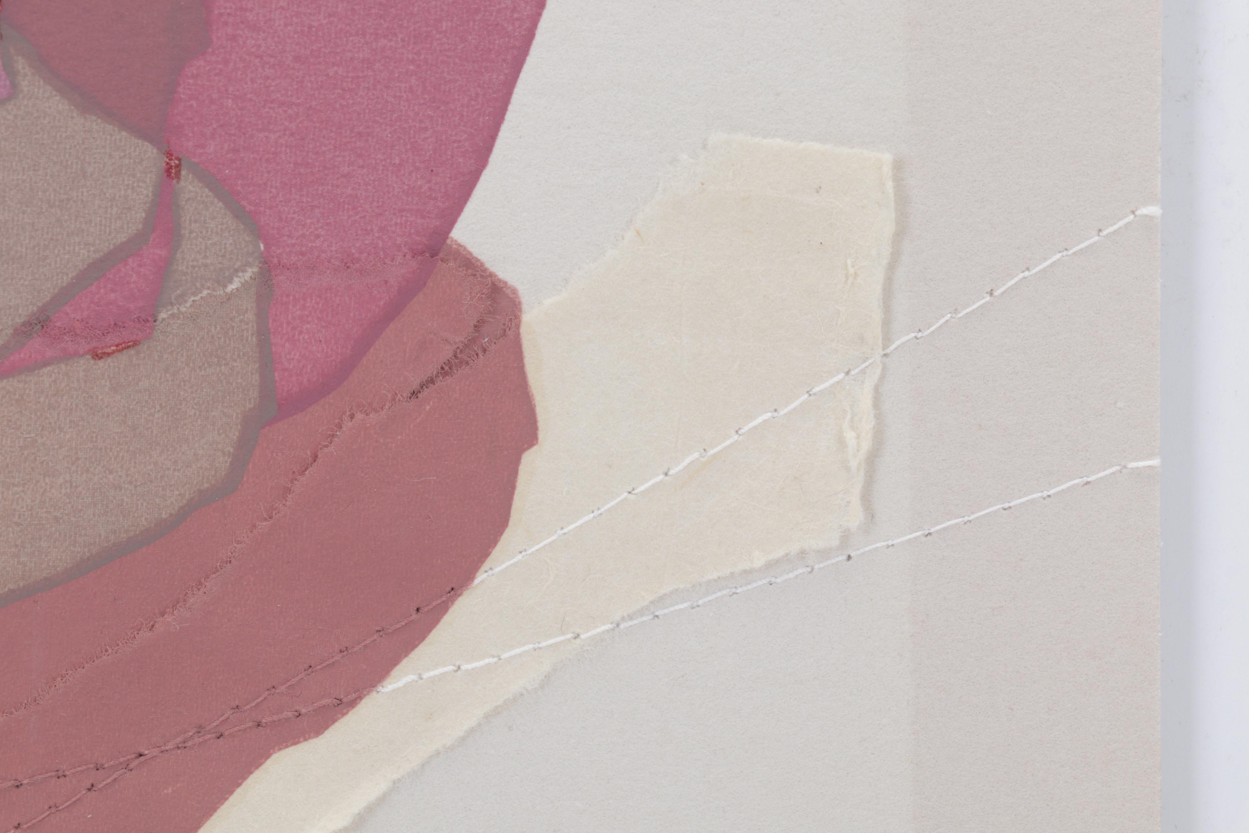 Sabra Richards Mixed Media Assemblage "Dorothy's Rose," Late 20th Century