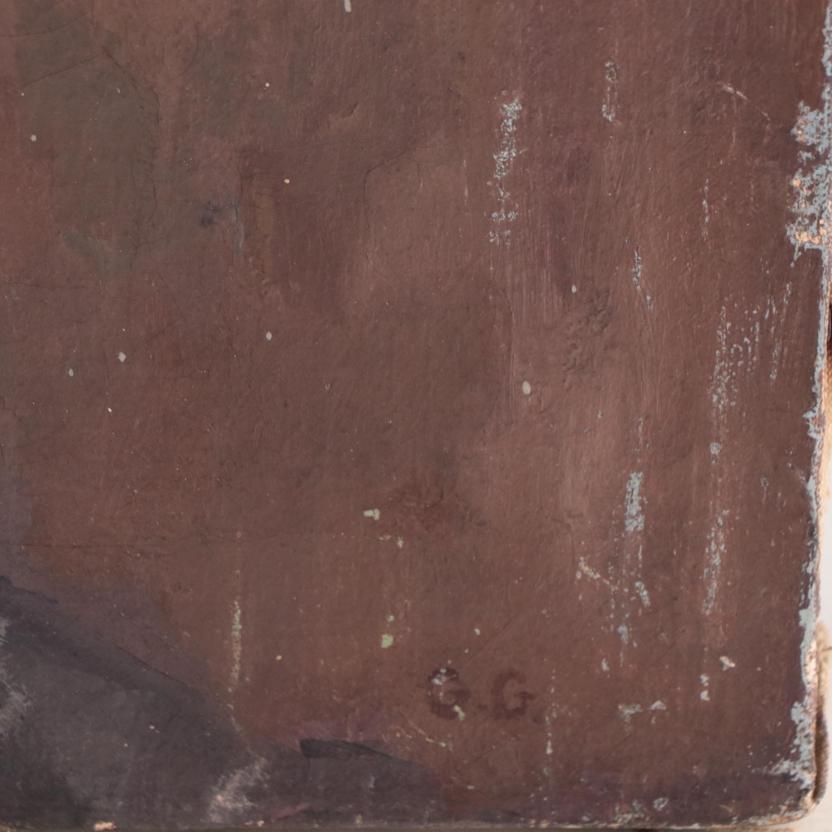 G. Gallagher Portrait Oil Painting of a Lady, Circa 1920