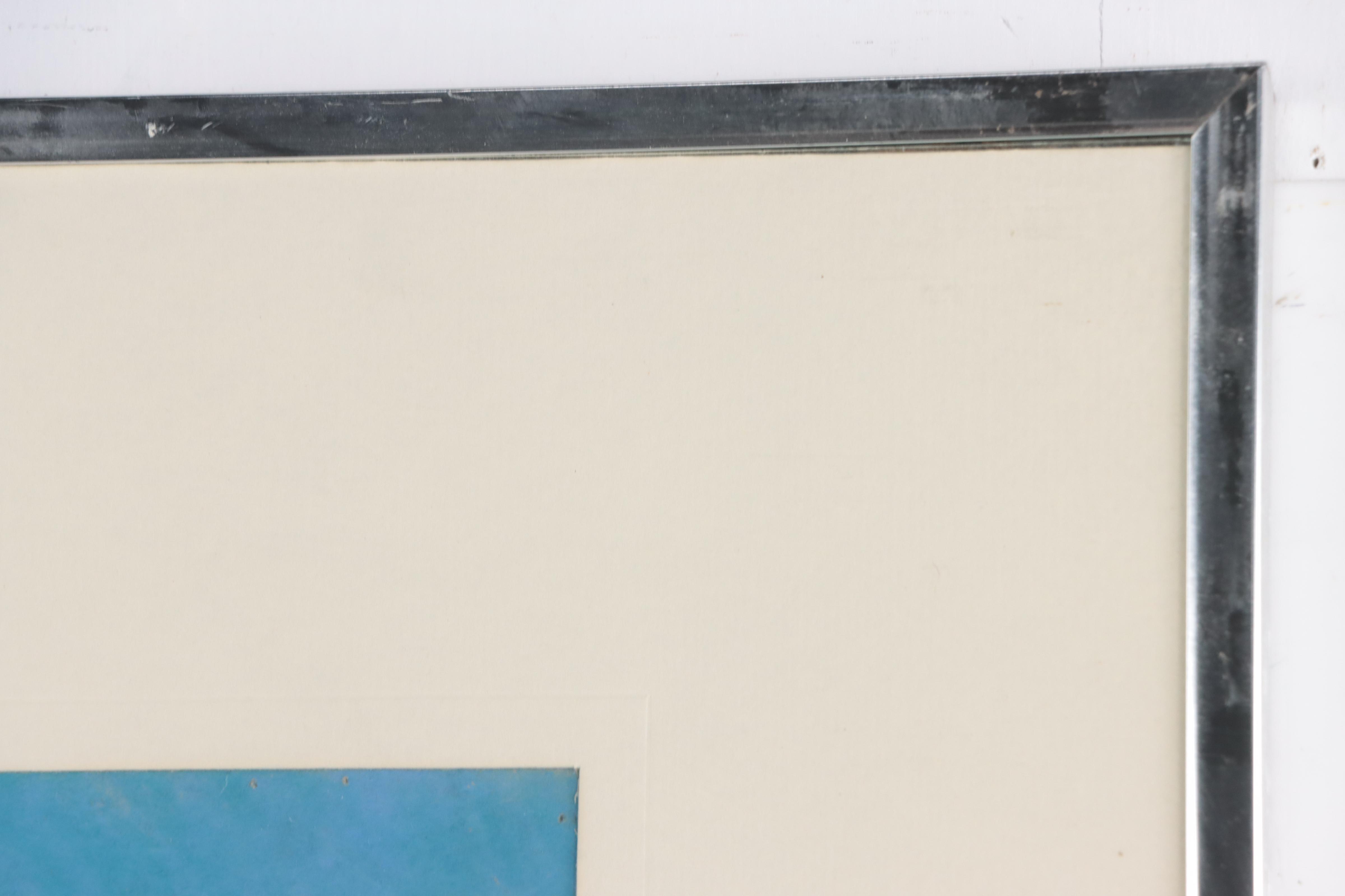 Chalk Pastel Drawing of Ostrich