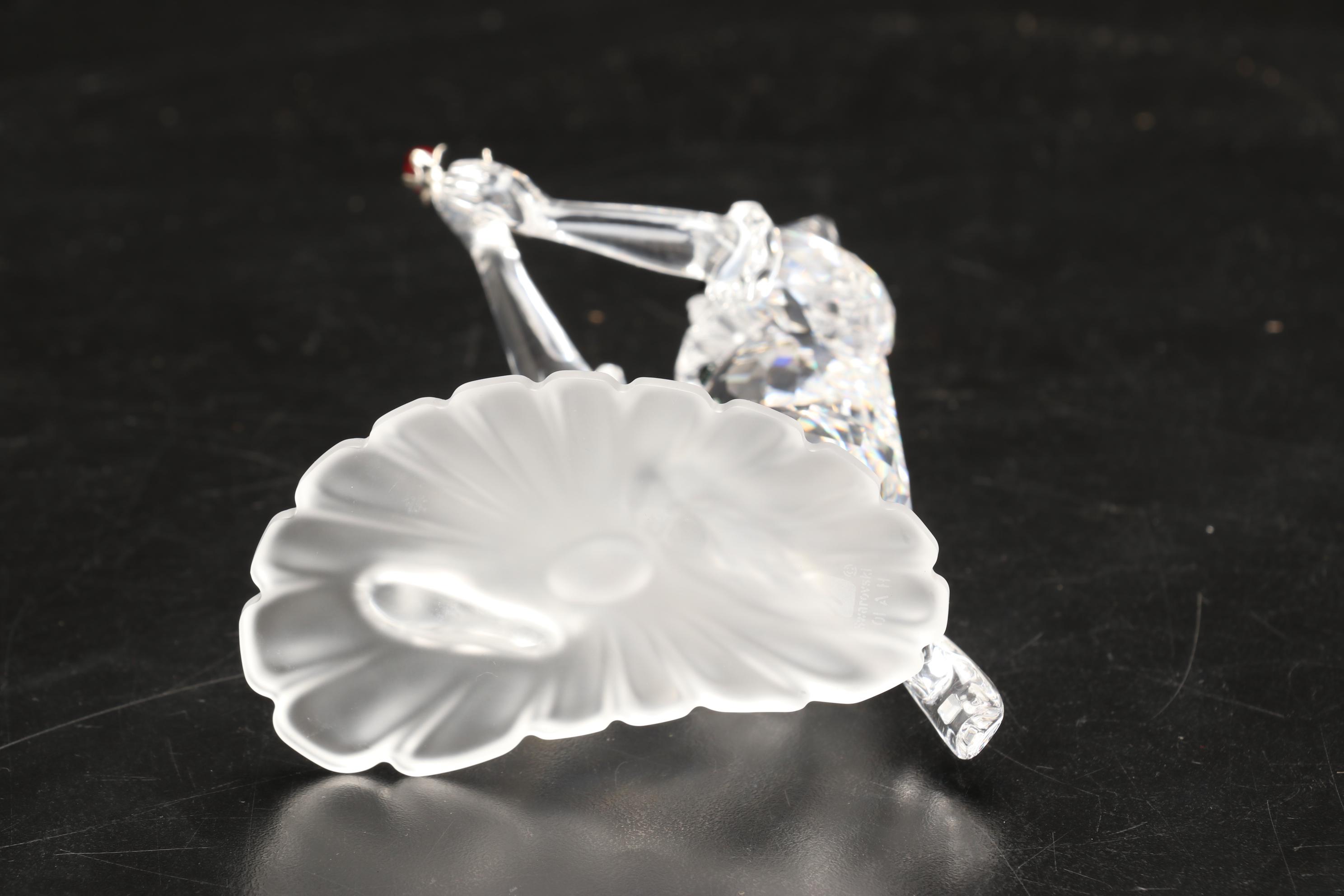 Swarovski Masquerade "Pierrot," "Columbine," and "Harlequin" Crystal Figurines