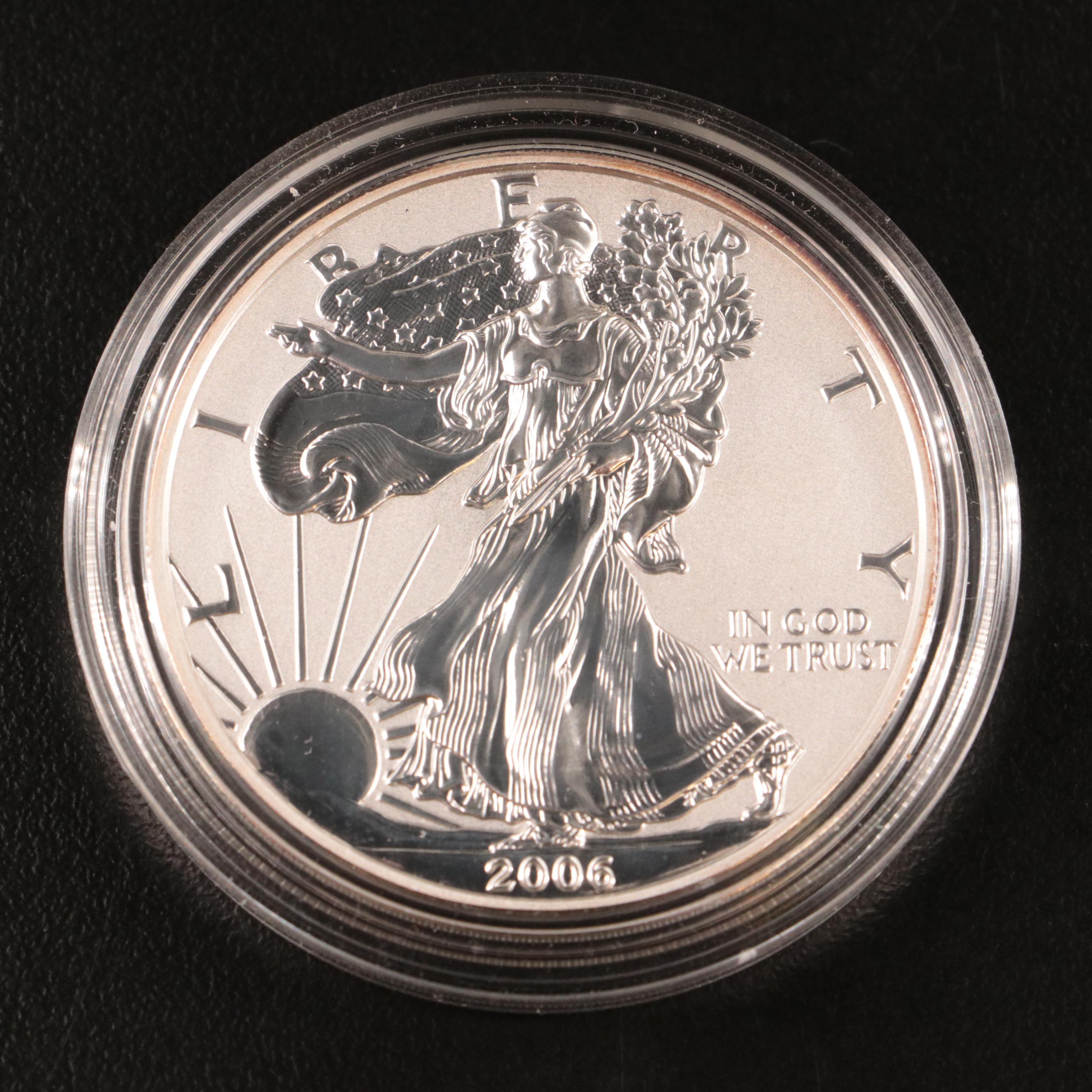 2006 American Eagle 20th Anniversary Silver Coin Set