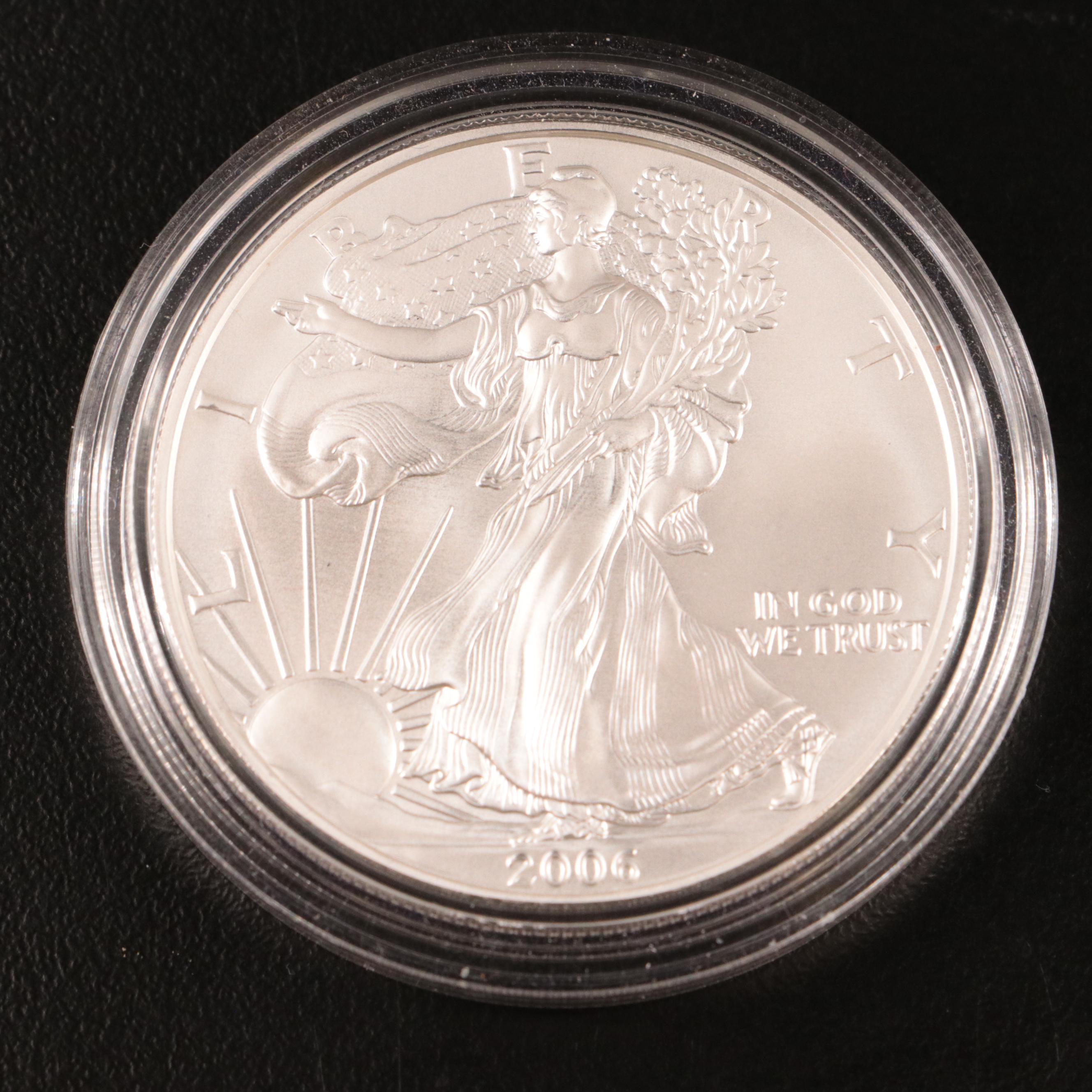 2006 American Eagle 20th Anniversary Silver Coin Set