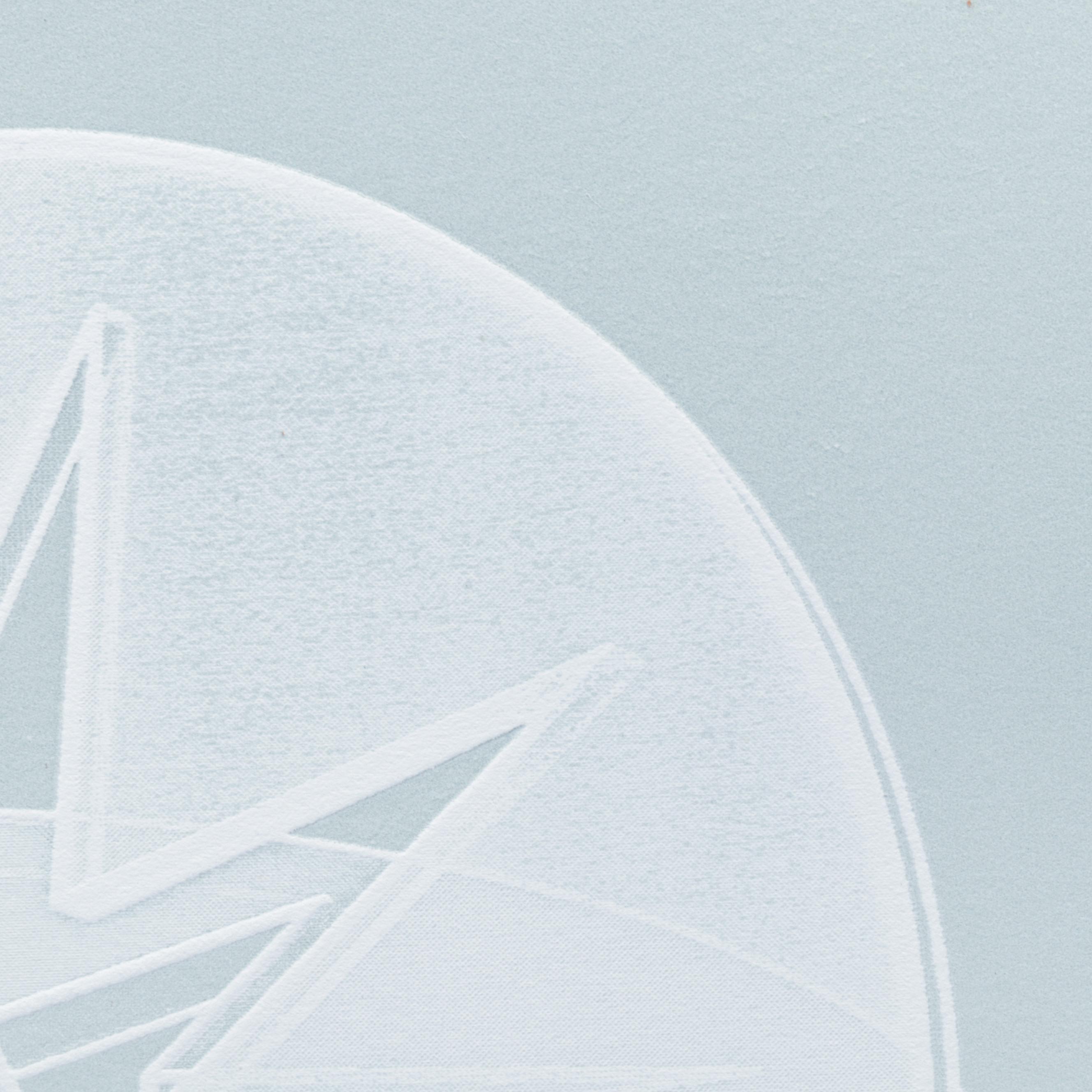 Susan Ewing Embossed Print "Star Sphere," 2013