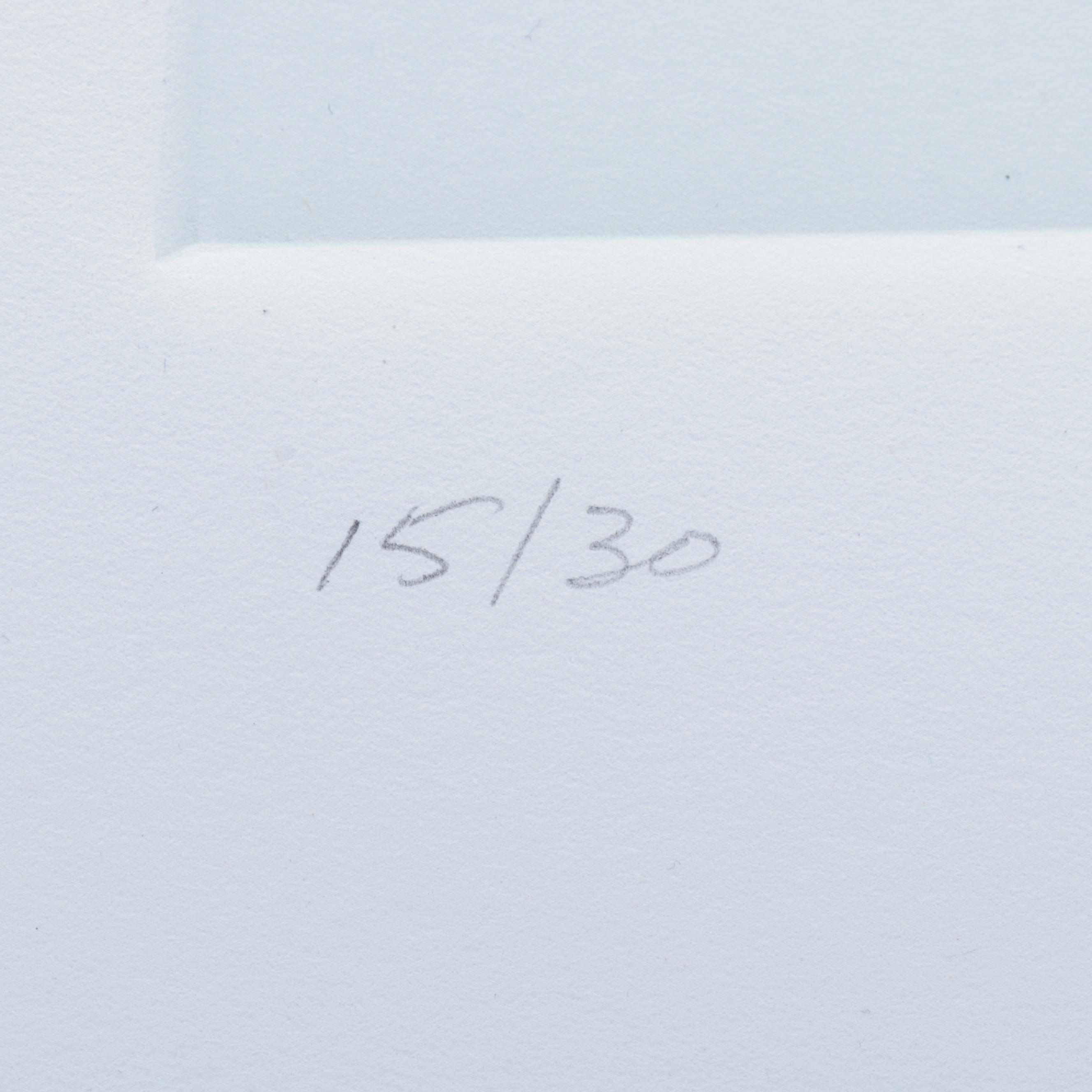 Susan Ewing Embossed Print "Star Sphere," 2013