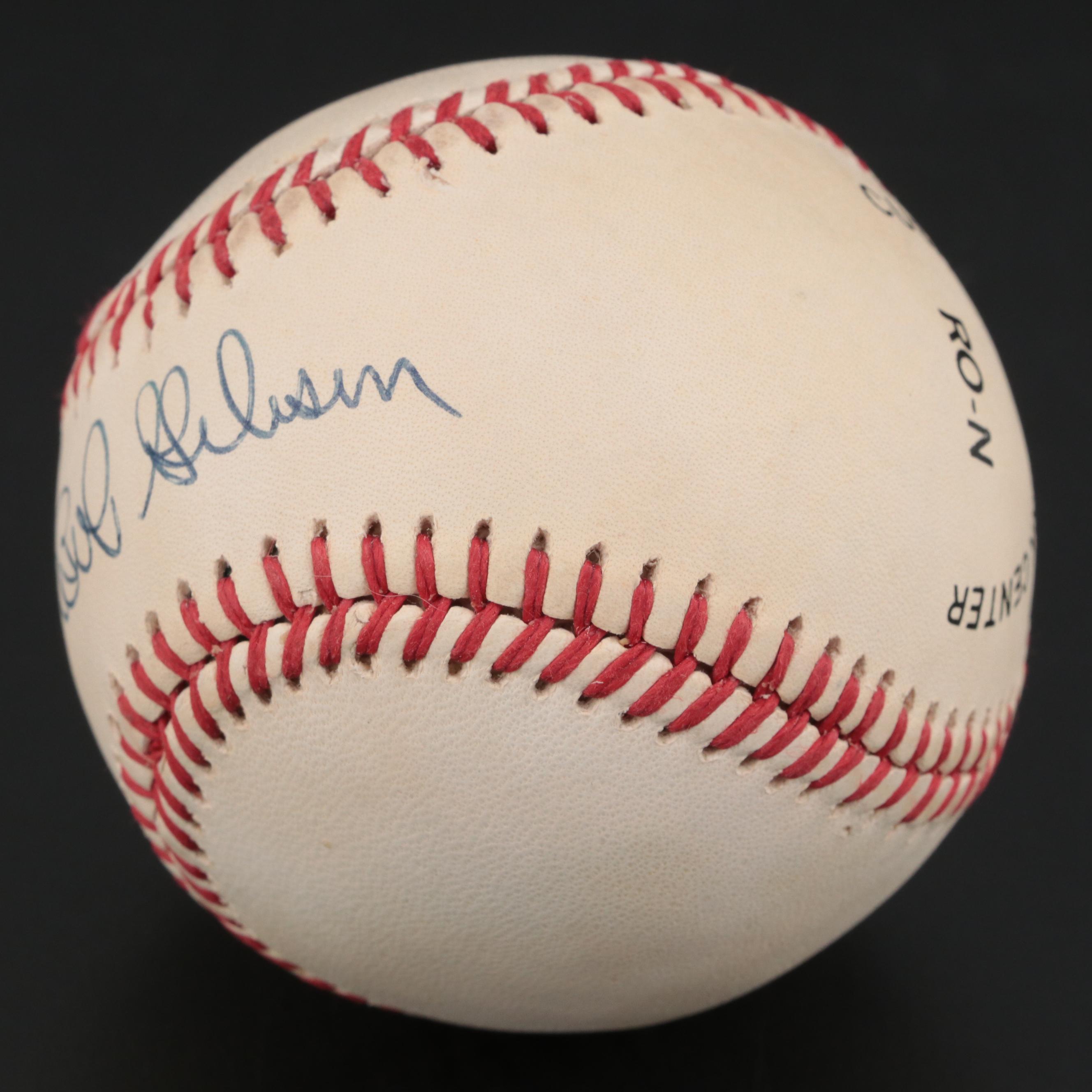 Bob Gibson St. Louis Cardinals Signed Rawlings National League Baseball