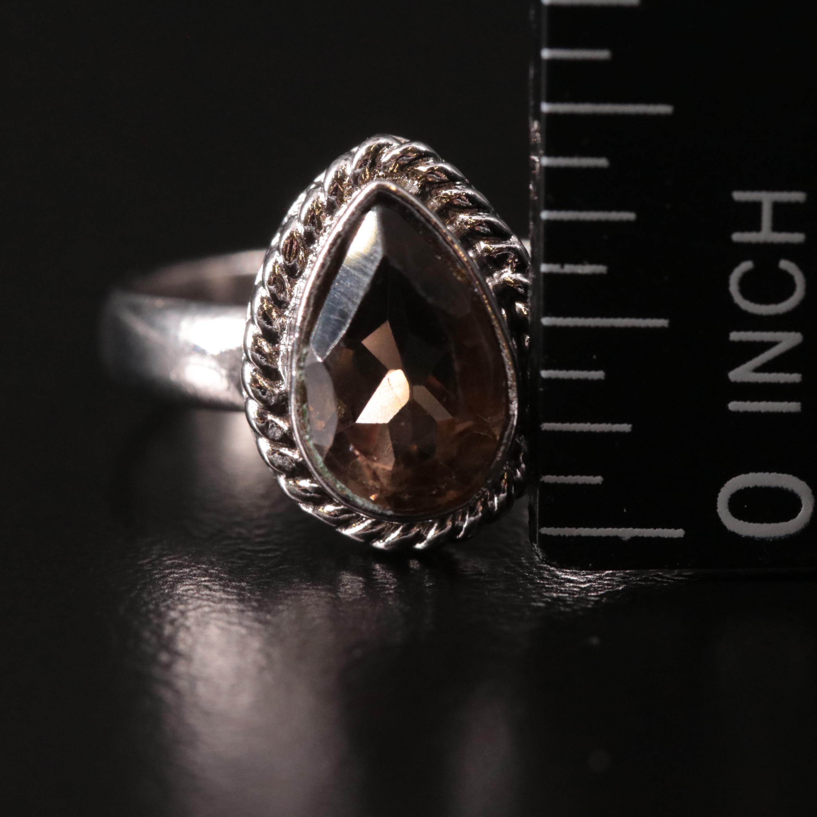 Smoky Quartz Ring