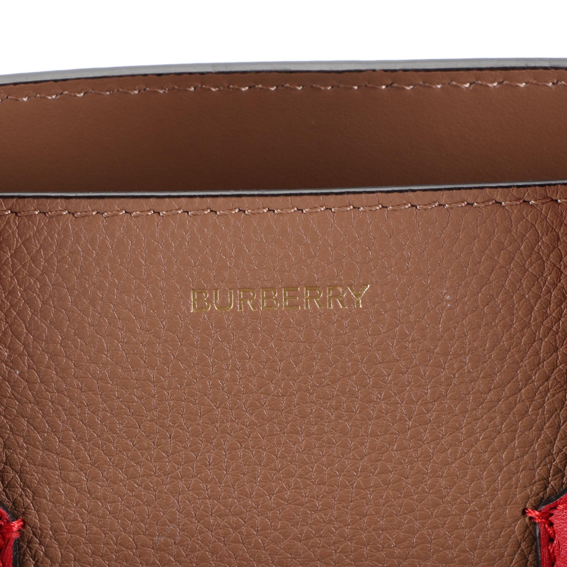 Burberry Belt Tote Small in Leather