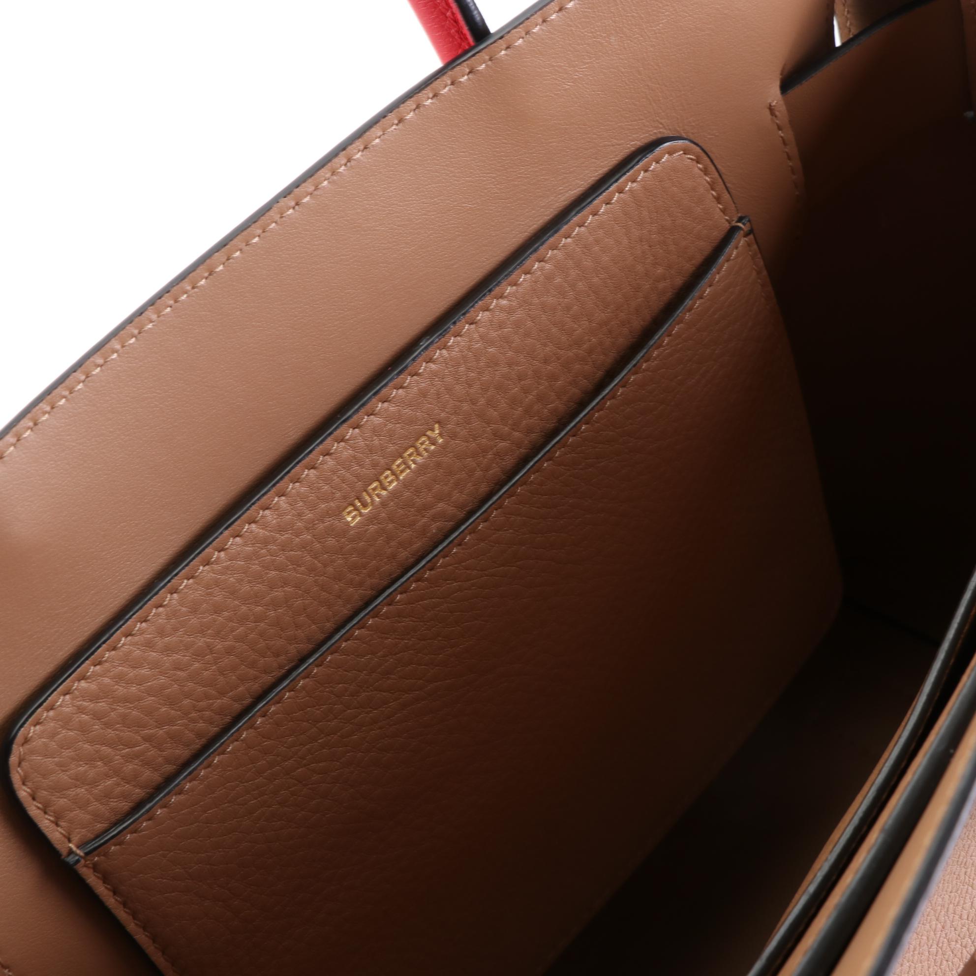 Burberry Belt Tote Small in Leather