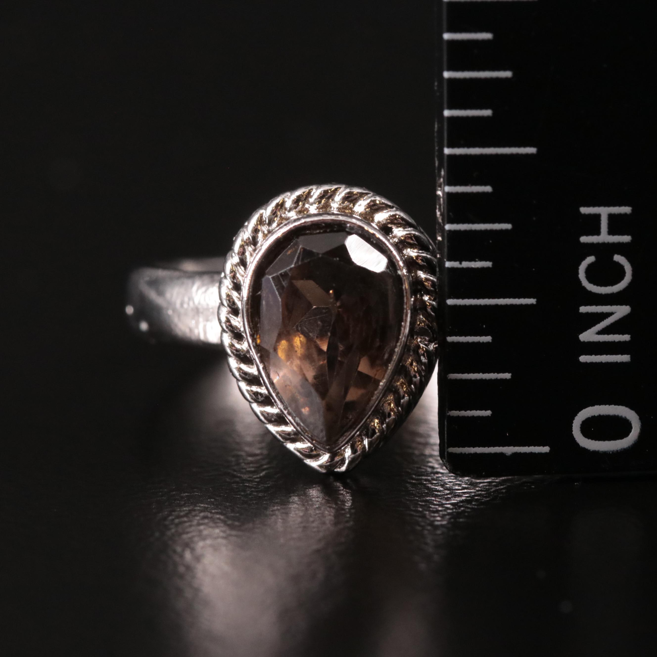 Smoky Quartz Ring