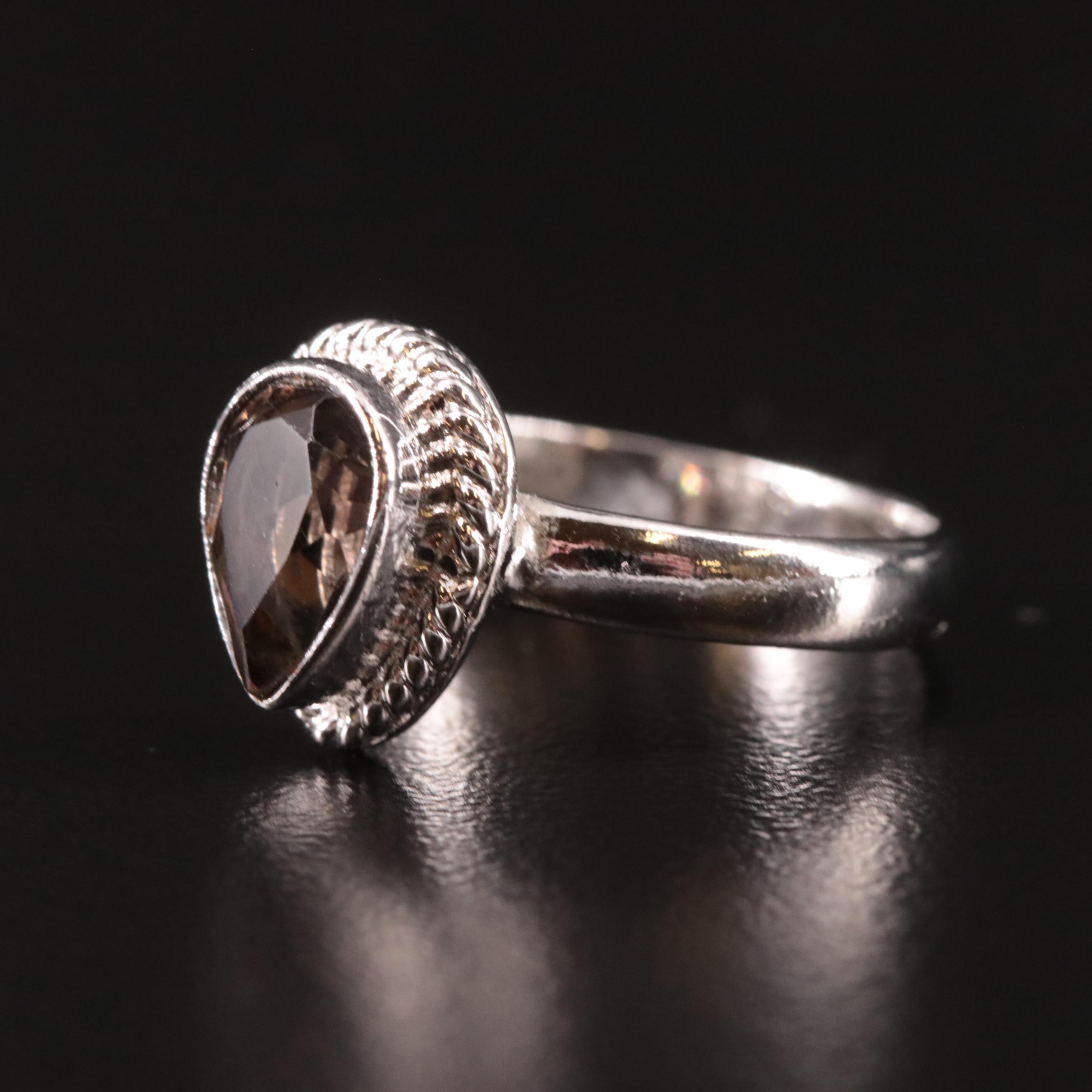 Smoky Quartz Ring