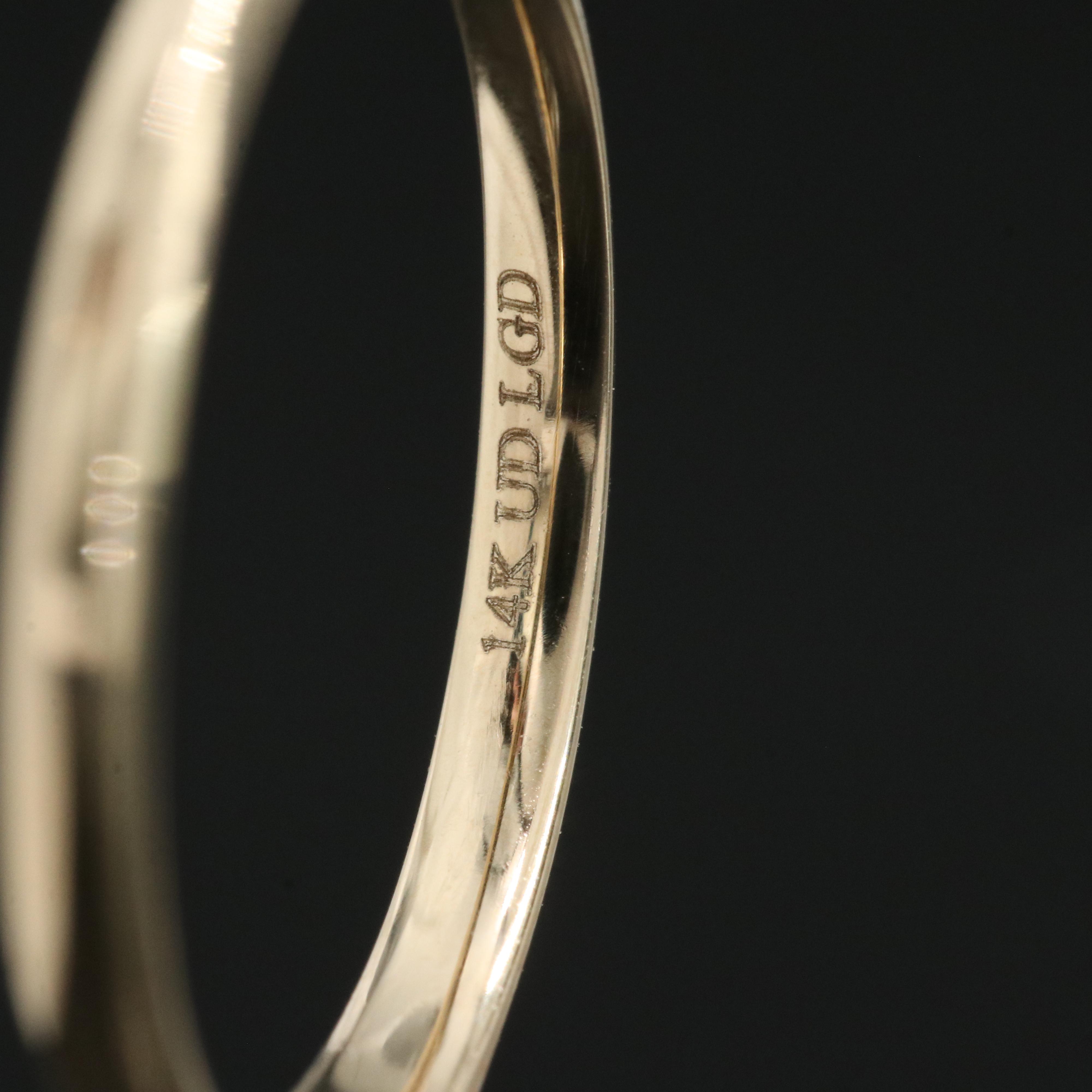 14K 1.93 CT Lab Grown Diamond Solitaire Ring