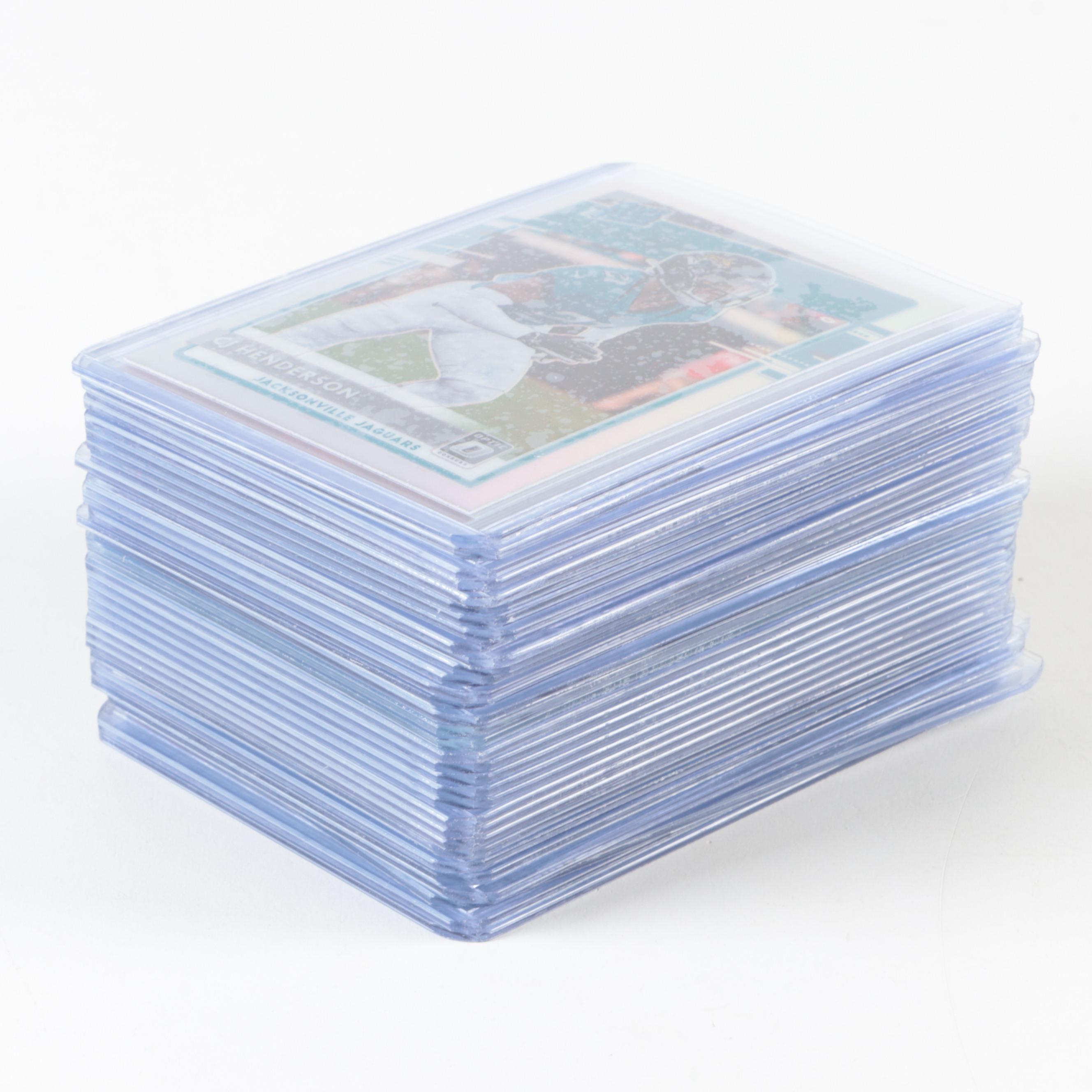 Panini Football Cards with Graded Herbert Rookie, Brady, Mahomes and More, 2020s