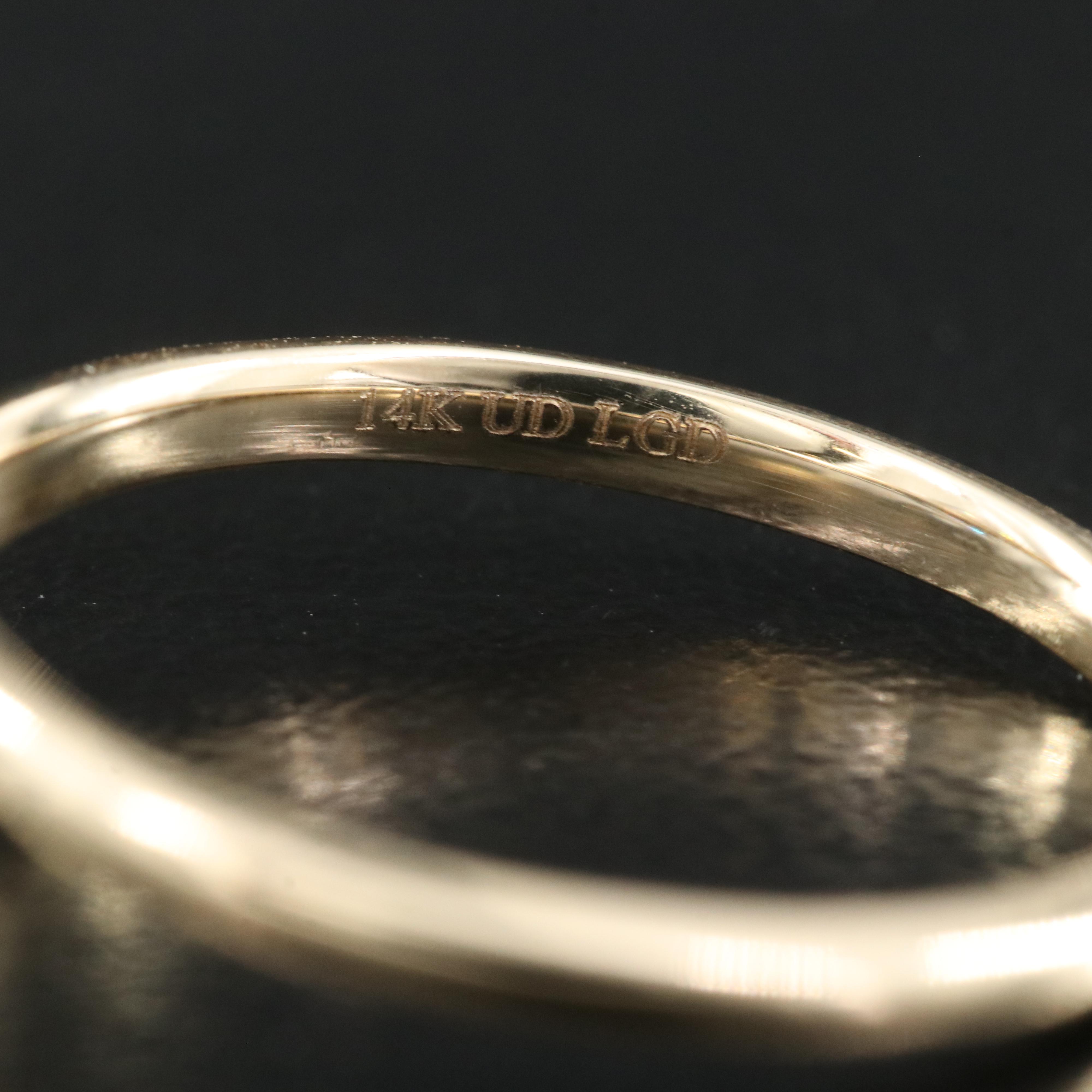 14K 1.97 CT Lab Grown Diamond Solitaire Ring