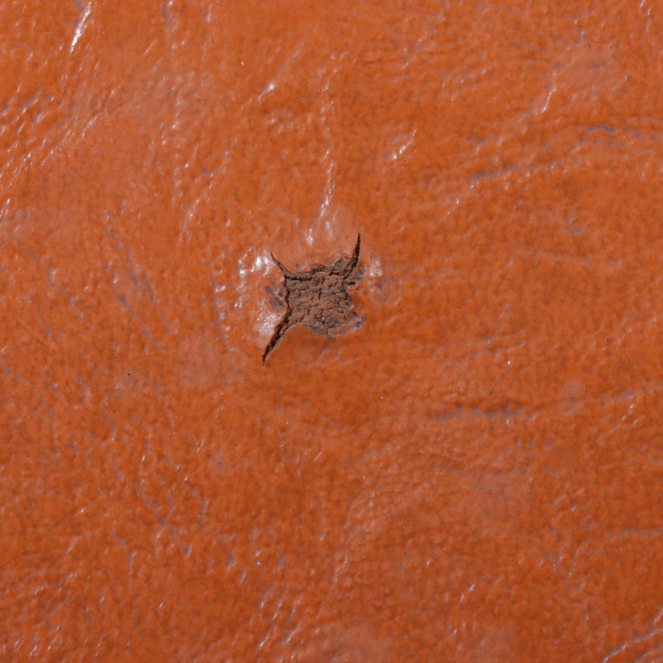 Mid Century Modern Steel, Laminate, & Vinyl Bench/Table, Manner of George Nelson