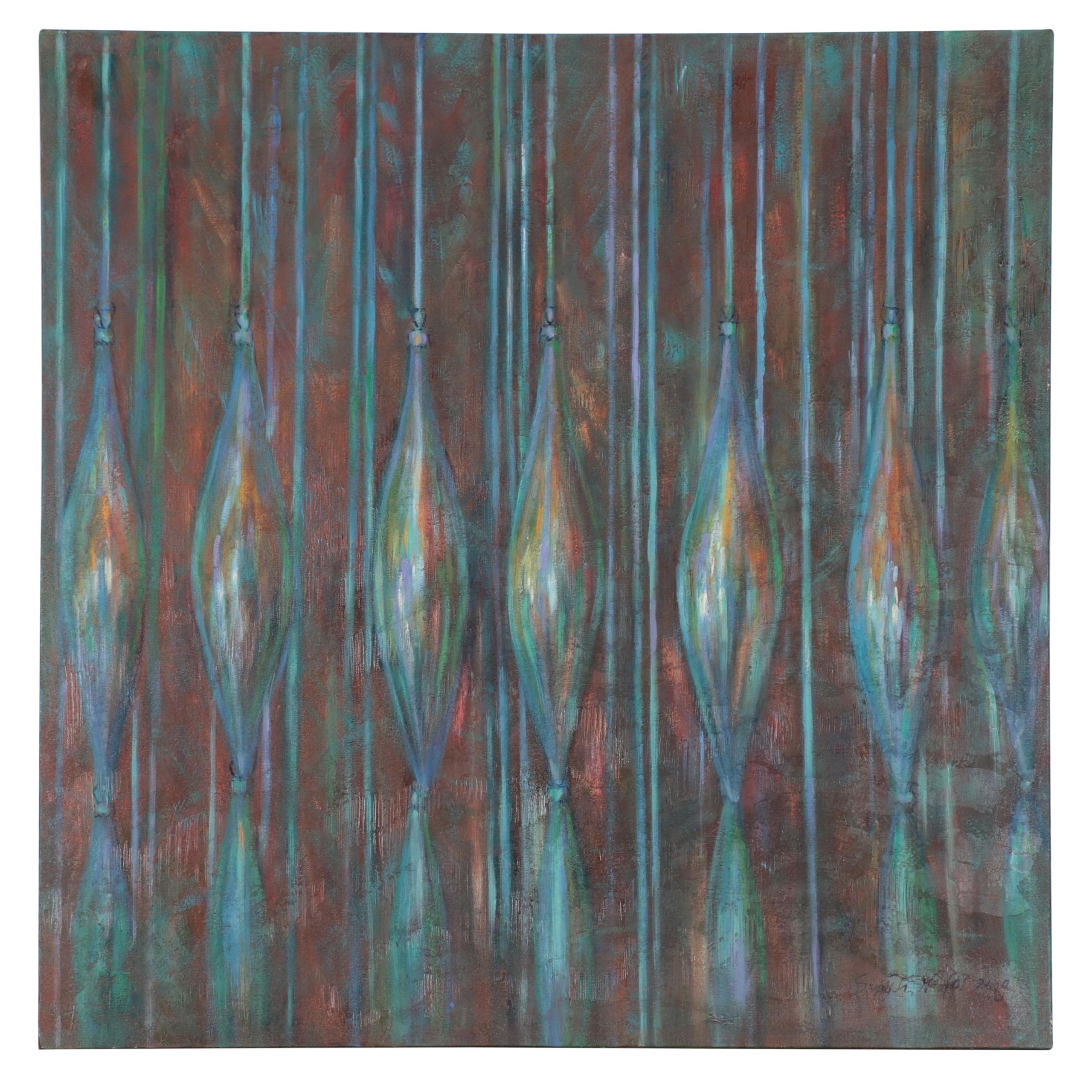 Large Scale Abstract Oil Painting, 2009