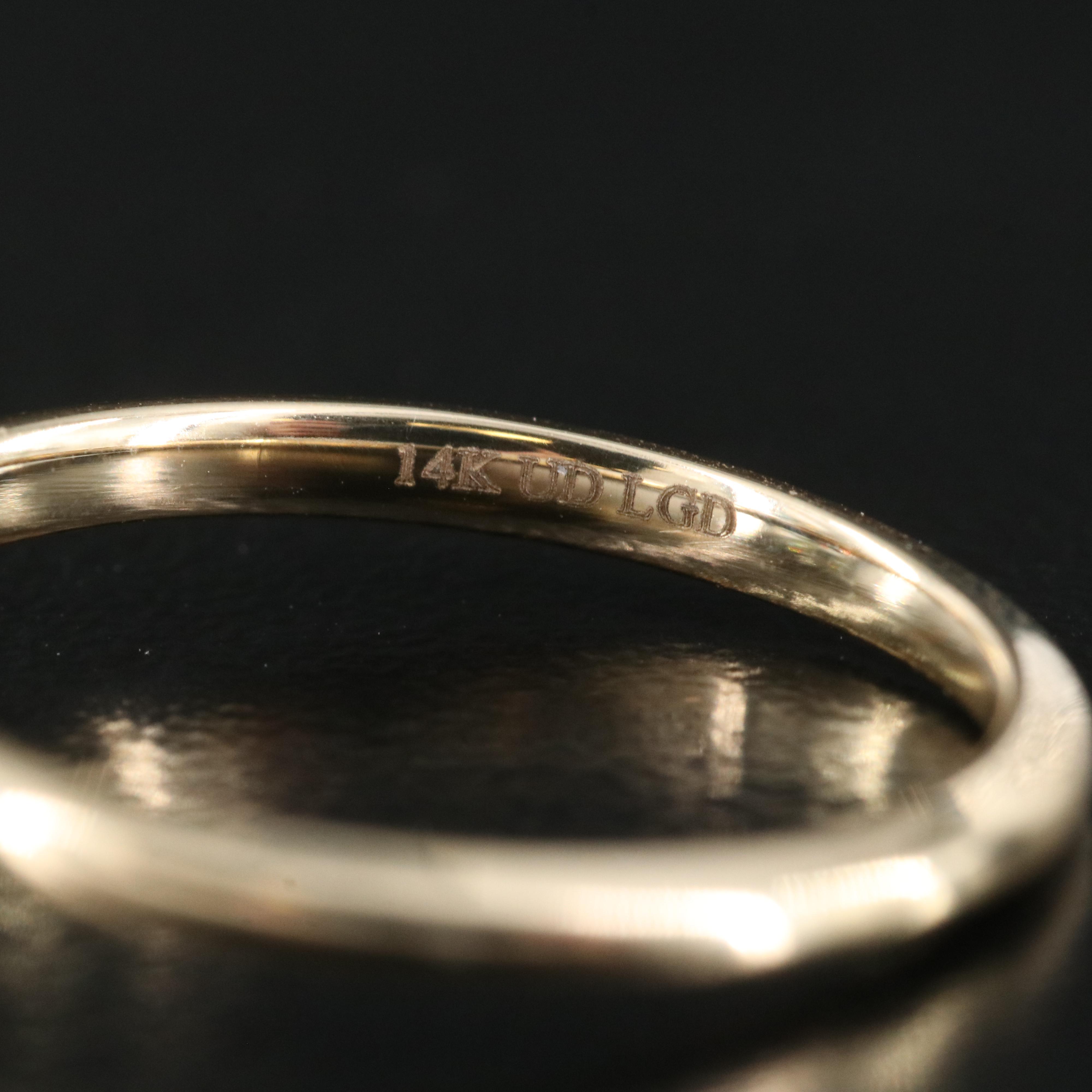 14K 2.04 CT Lab Grown Diamond Solitaire Ring