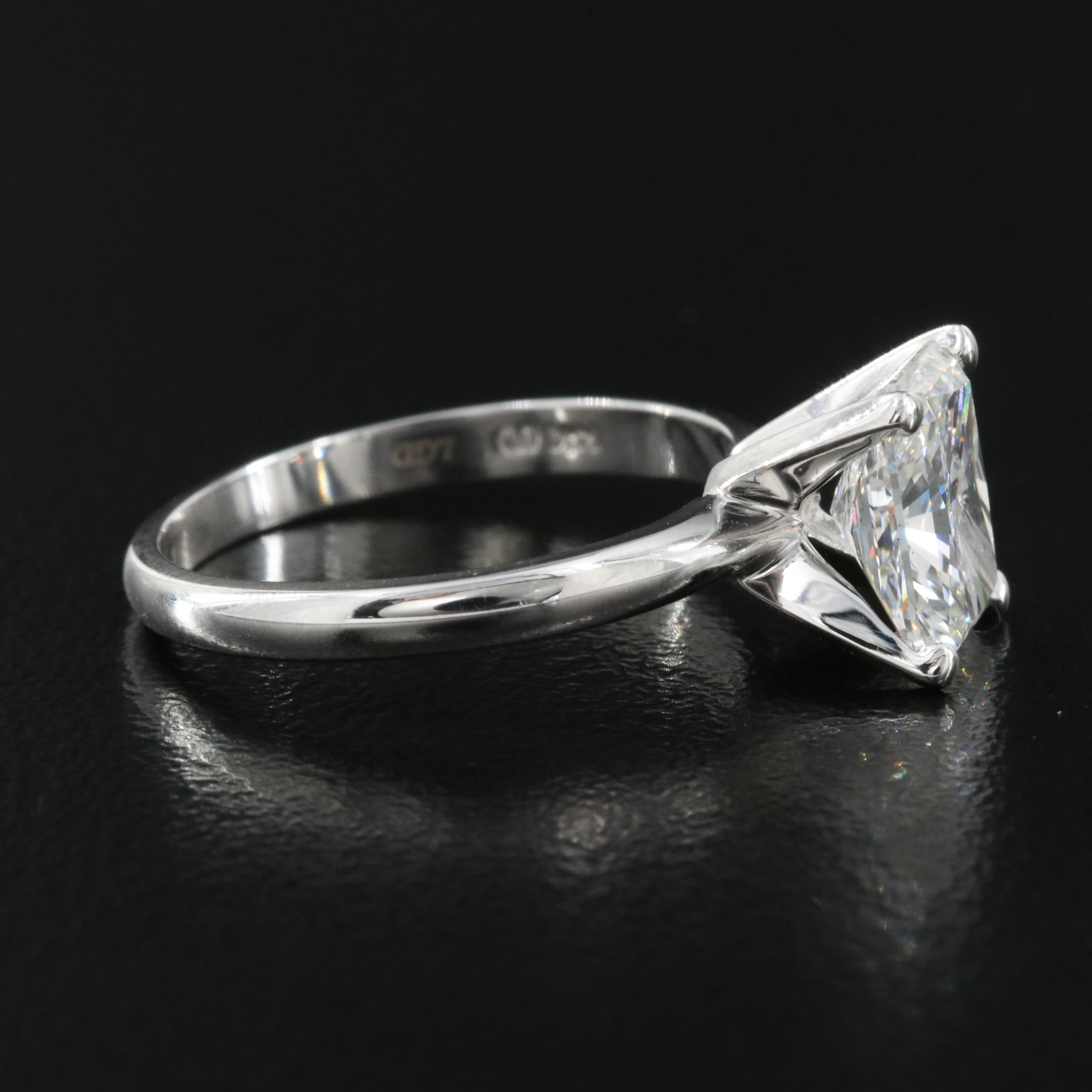 14K 1.90 CT Lab Grown Diamond Solitaire Ring
