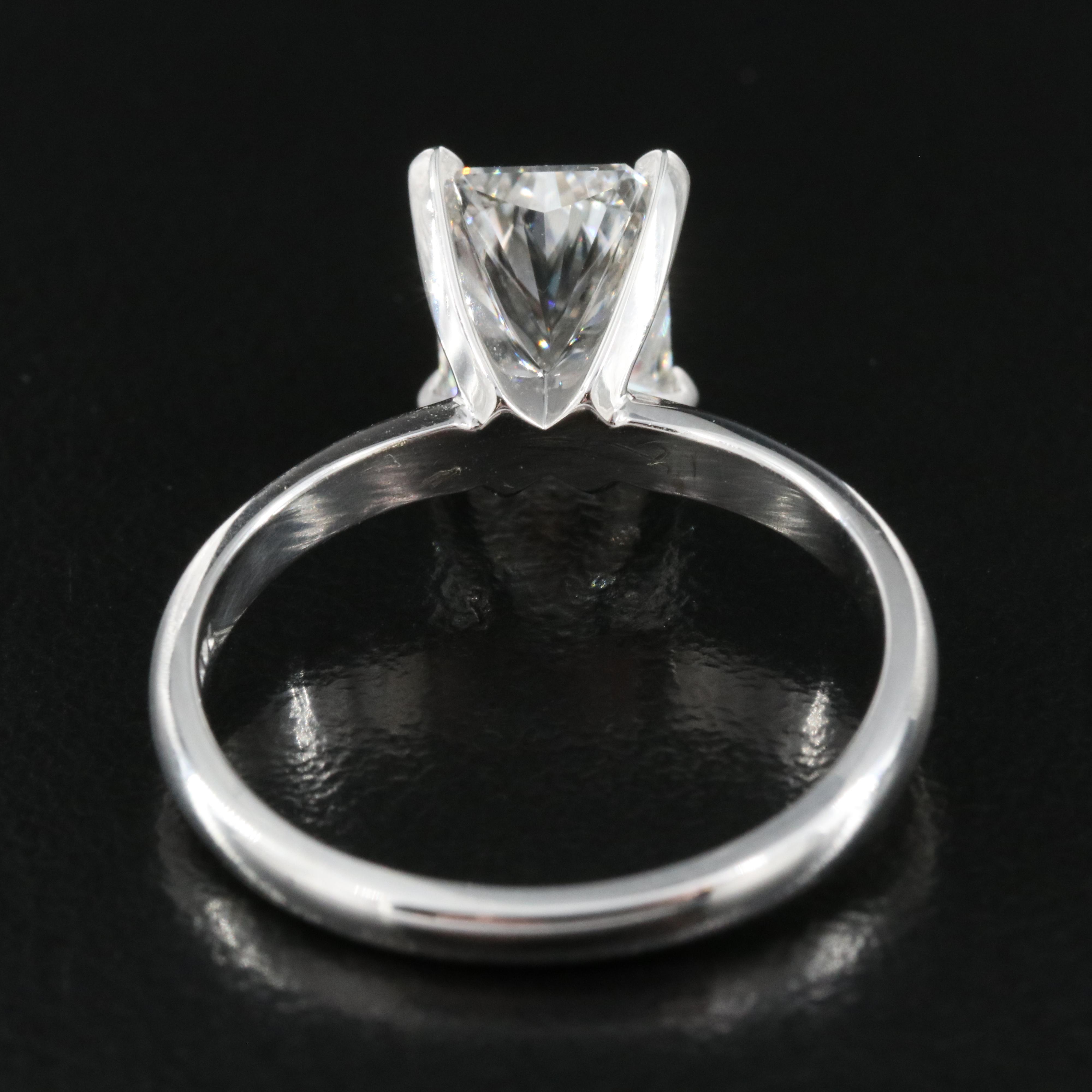 14K 1.90 CT Lab Grown Diamond Solitaire Ring