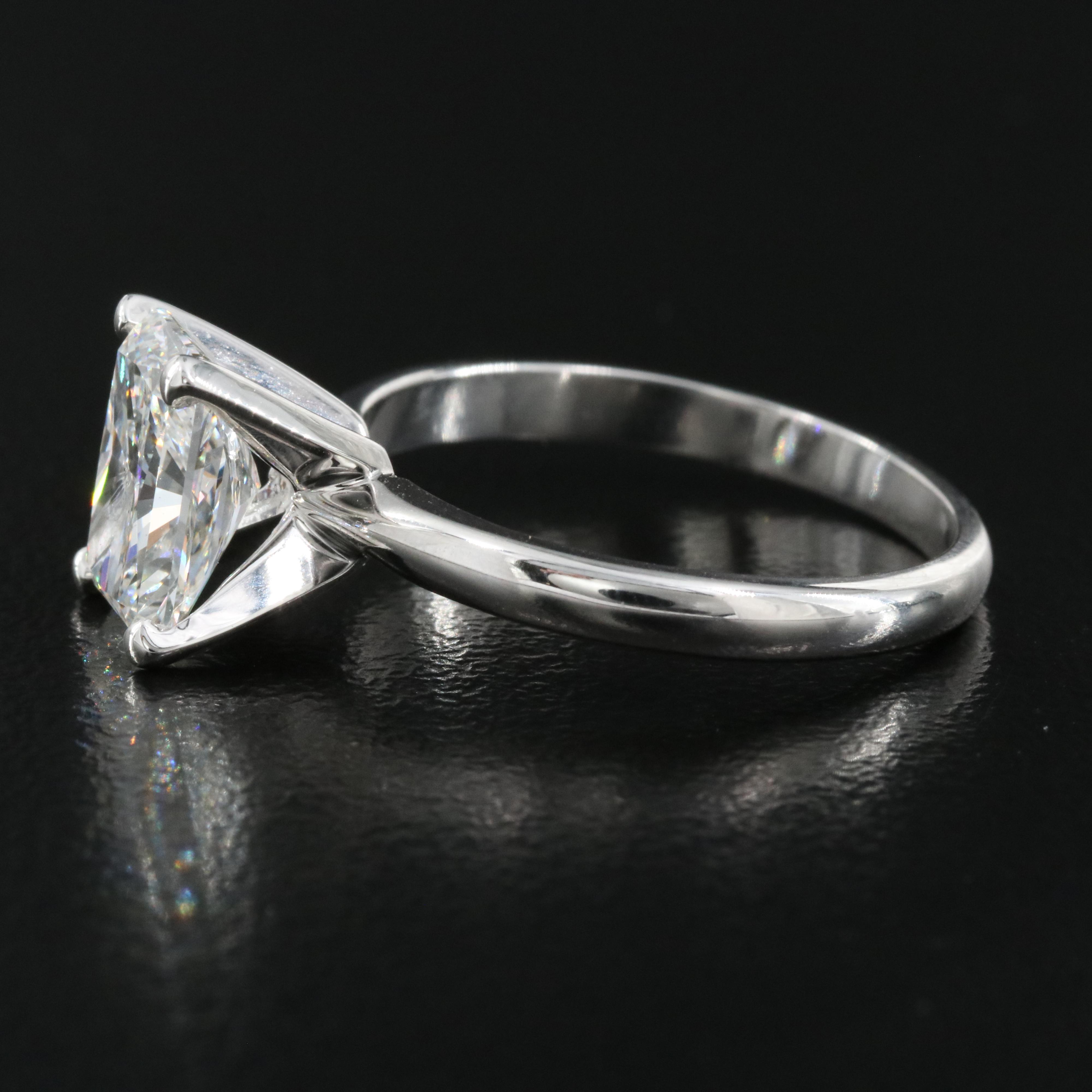 14K 1.90 CT Lab Grown Diamond Solitaire Ring