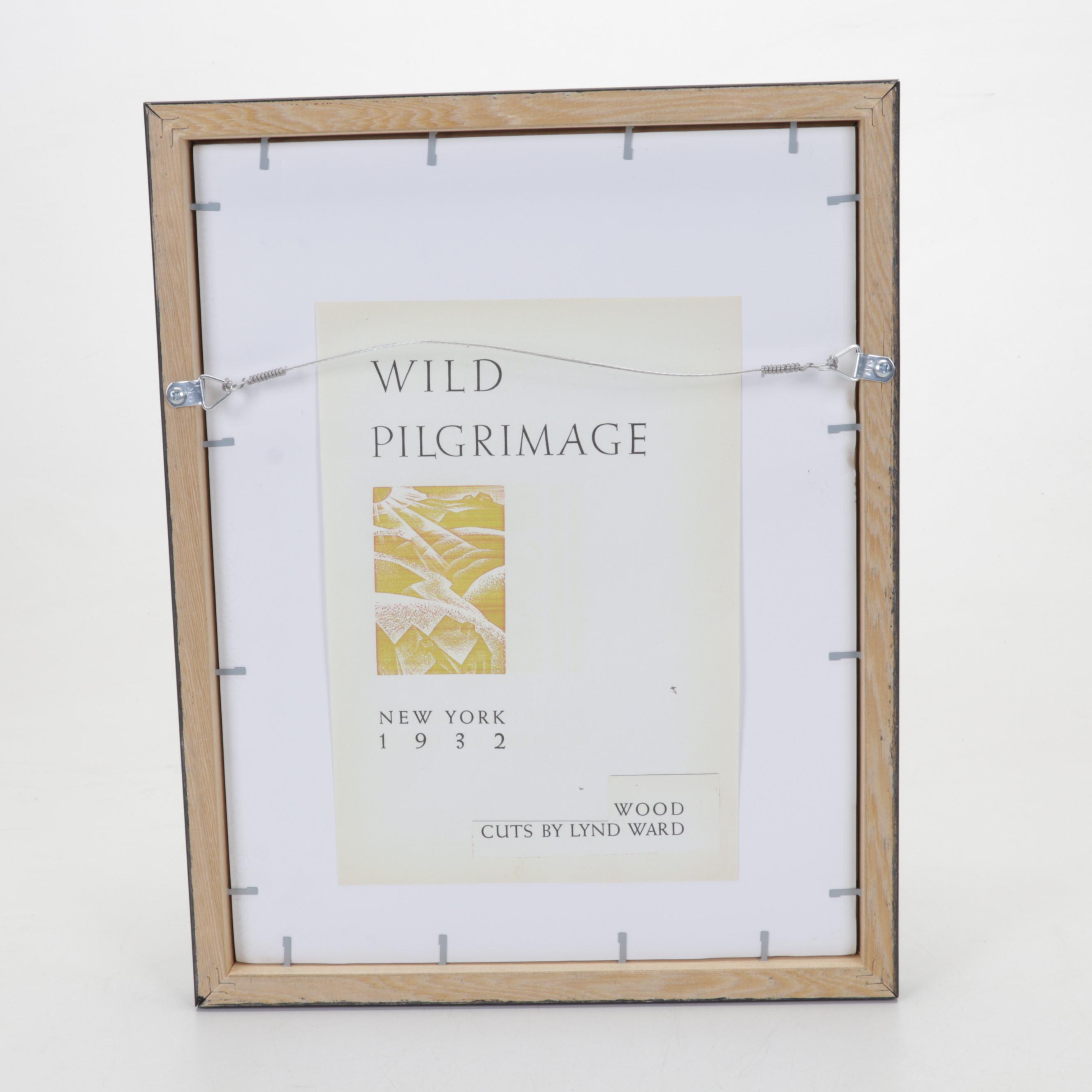 Lynd Ward Art Deco Woodcut From "Wild Pilgrimage," 1932