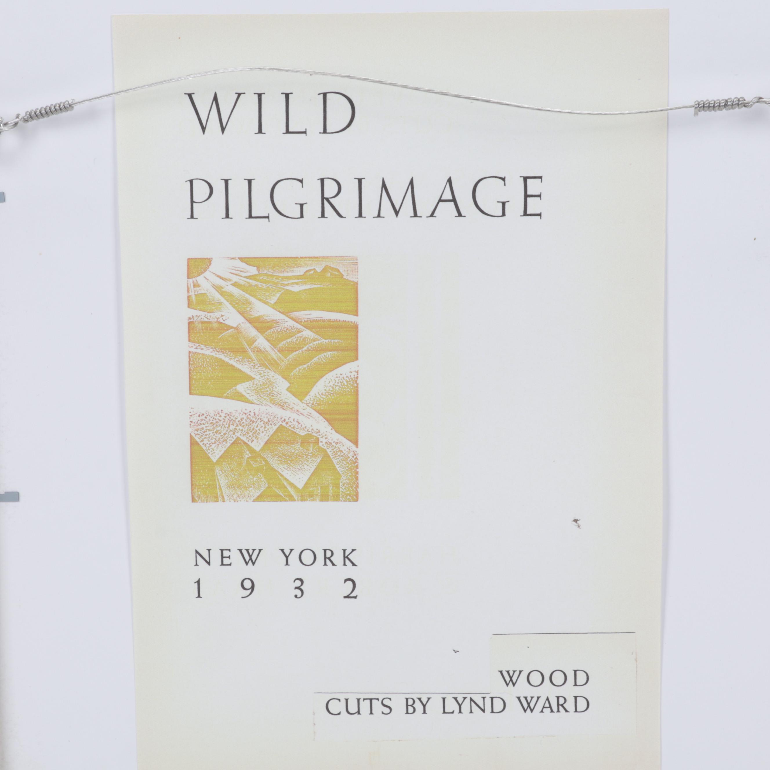 Lynd Ward Art Deco Woodcut From "Wild Pilgrimage," 1932