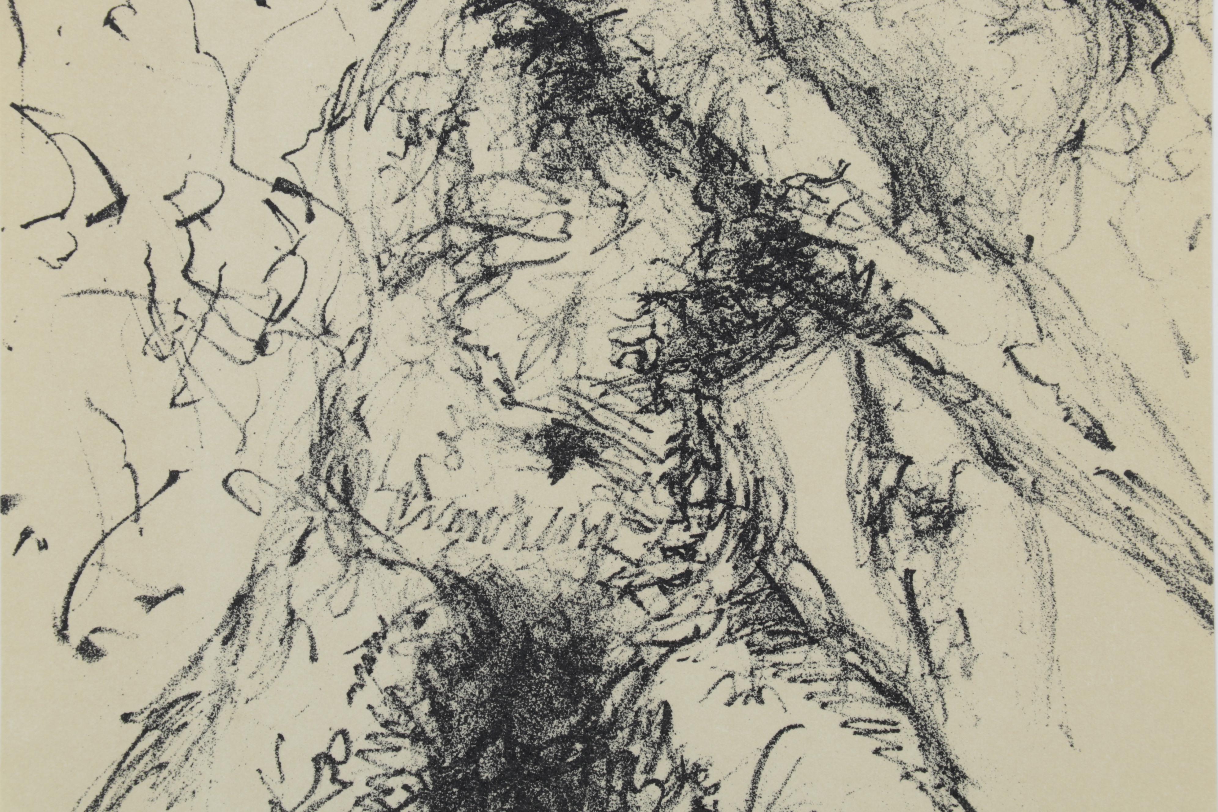 Salvador Dalí Lithograph From "Hommage à Meissonier," 1967