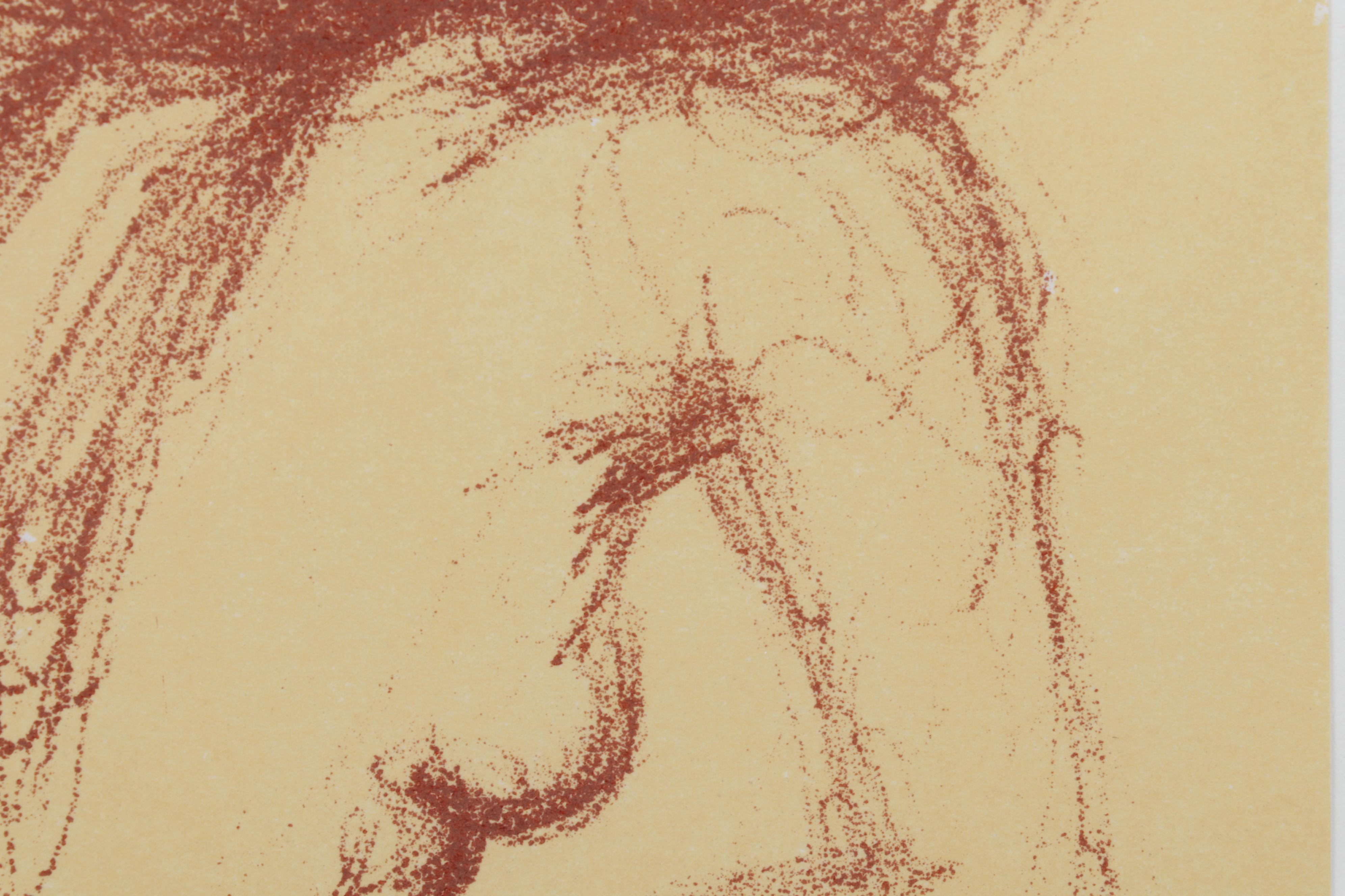 Salvador Dalí Color Lithograph From "Hommage à Meissonier," 1967