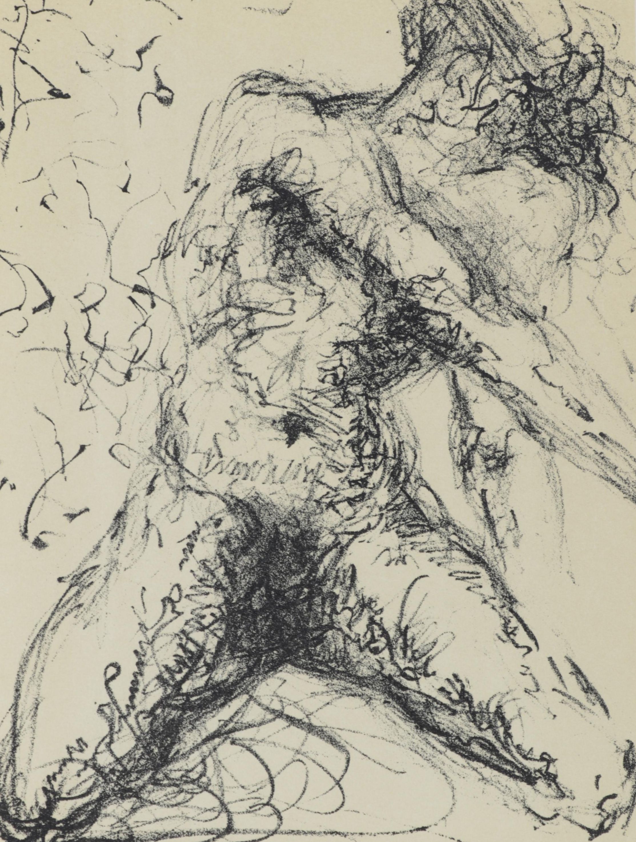 Salvador Dalí Lithograph From "Hommage à Meissonier," 1967