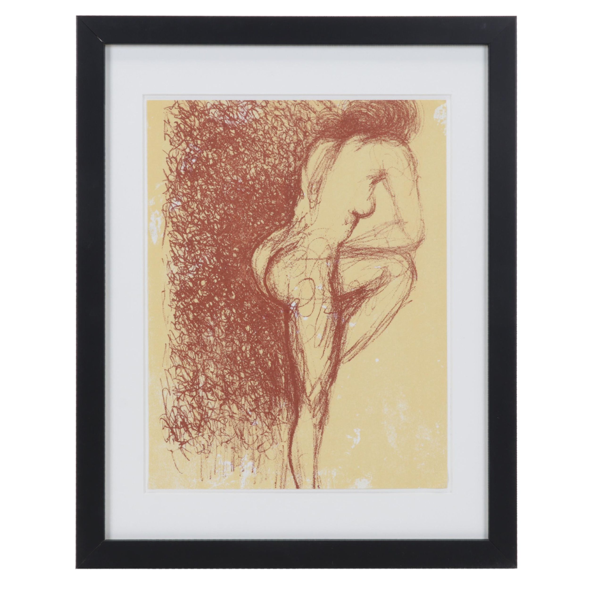 Salvador Dalí Color Lithograph From "Hommage à Meissonier," 1967