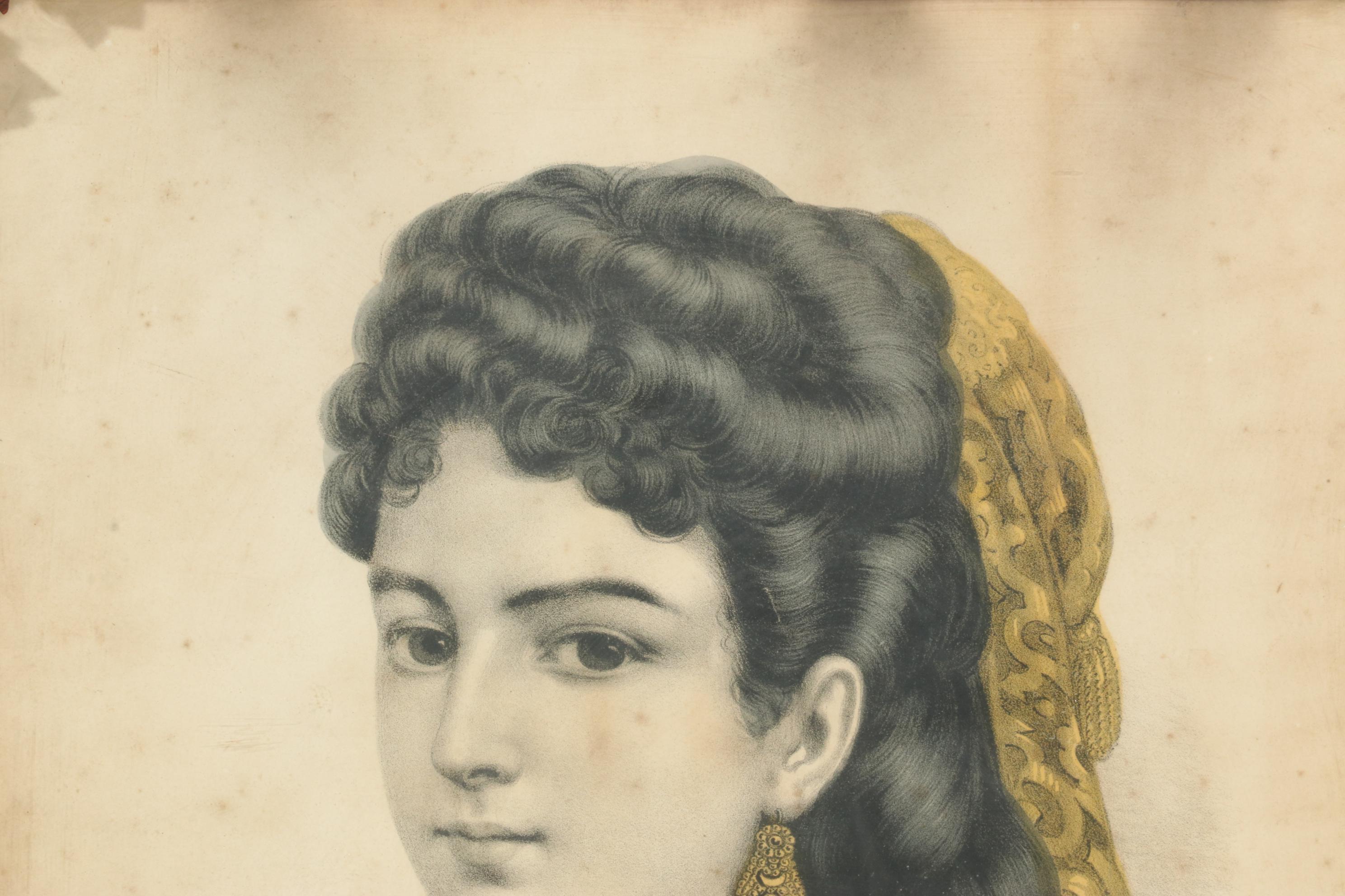 Currier & Ives Hand-Colored Lithographs, 19th Century