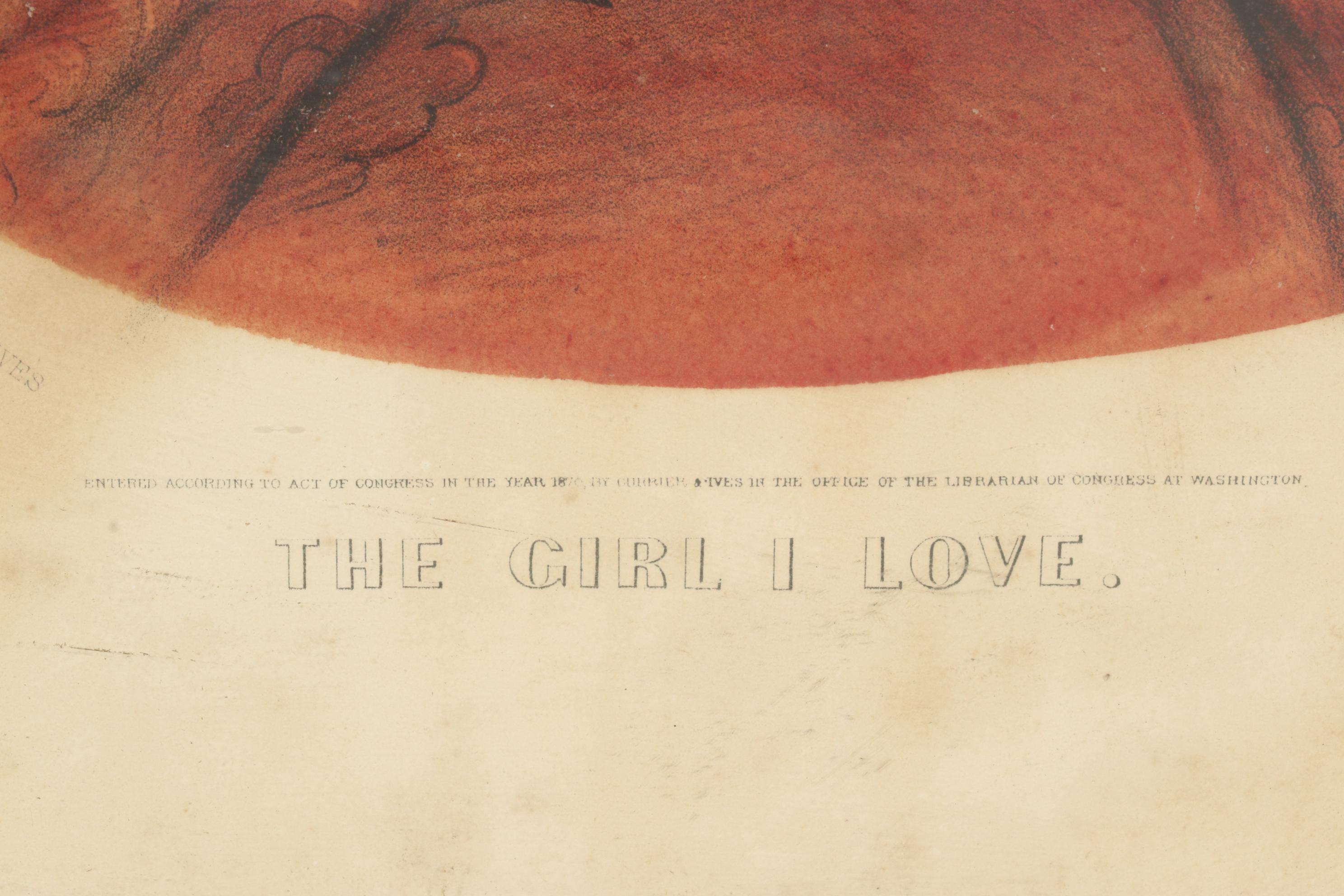 Currier & Ives Hand-Colored Lithographs, 19th Century