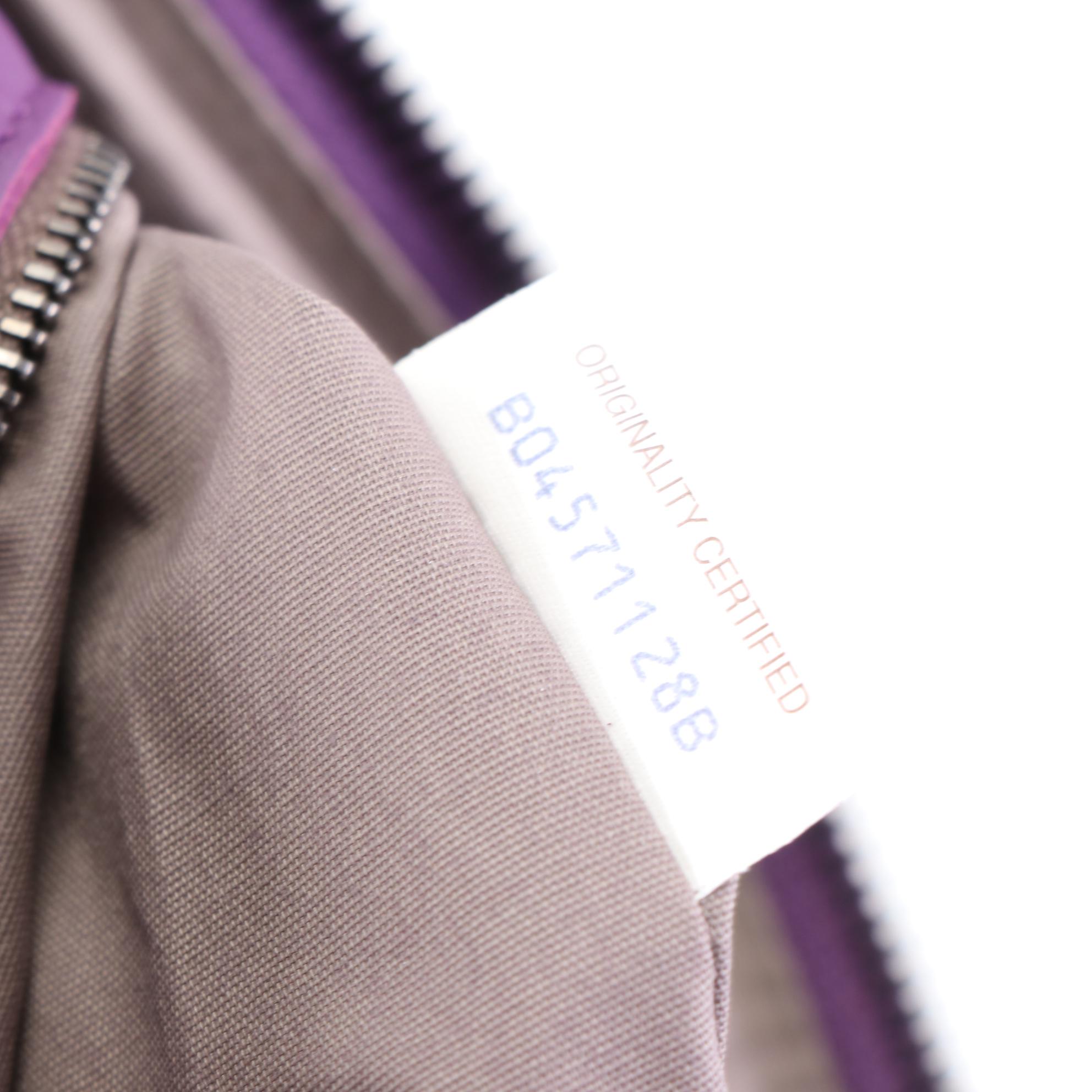 Bottega Veneta Zip Shoulder Bag in Intrecciato Leather