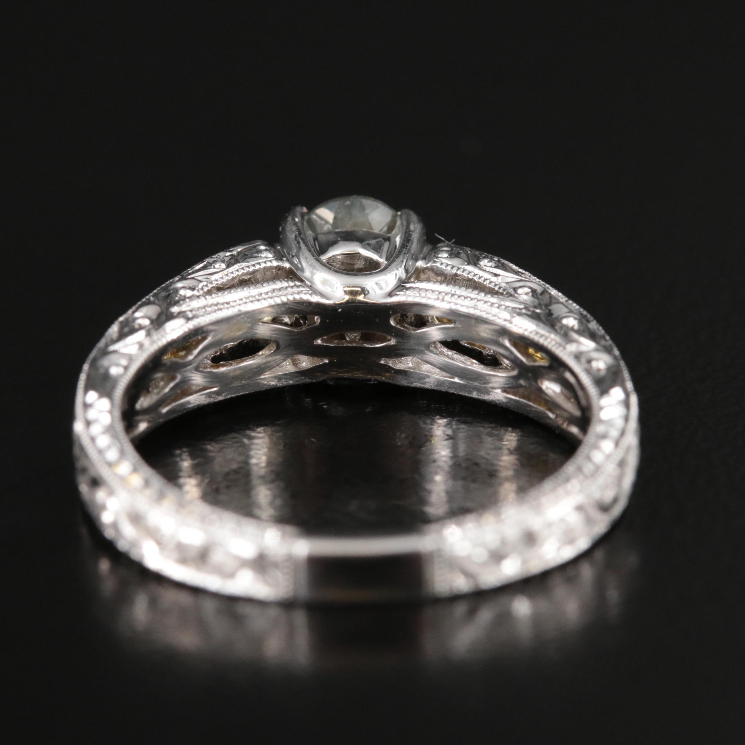 18K Alexandrite and Diamond Ring with GIA Report