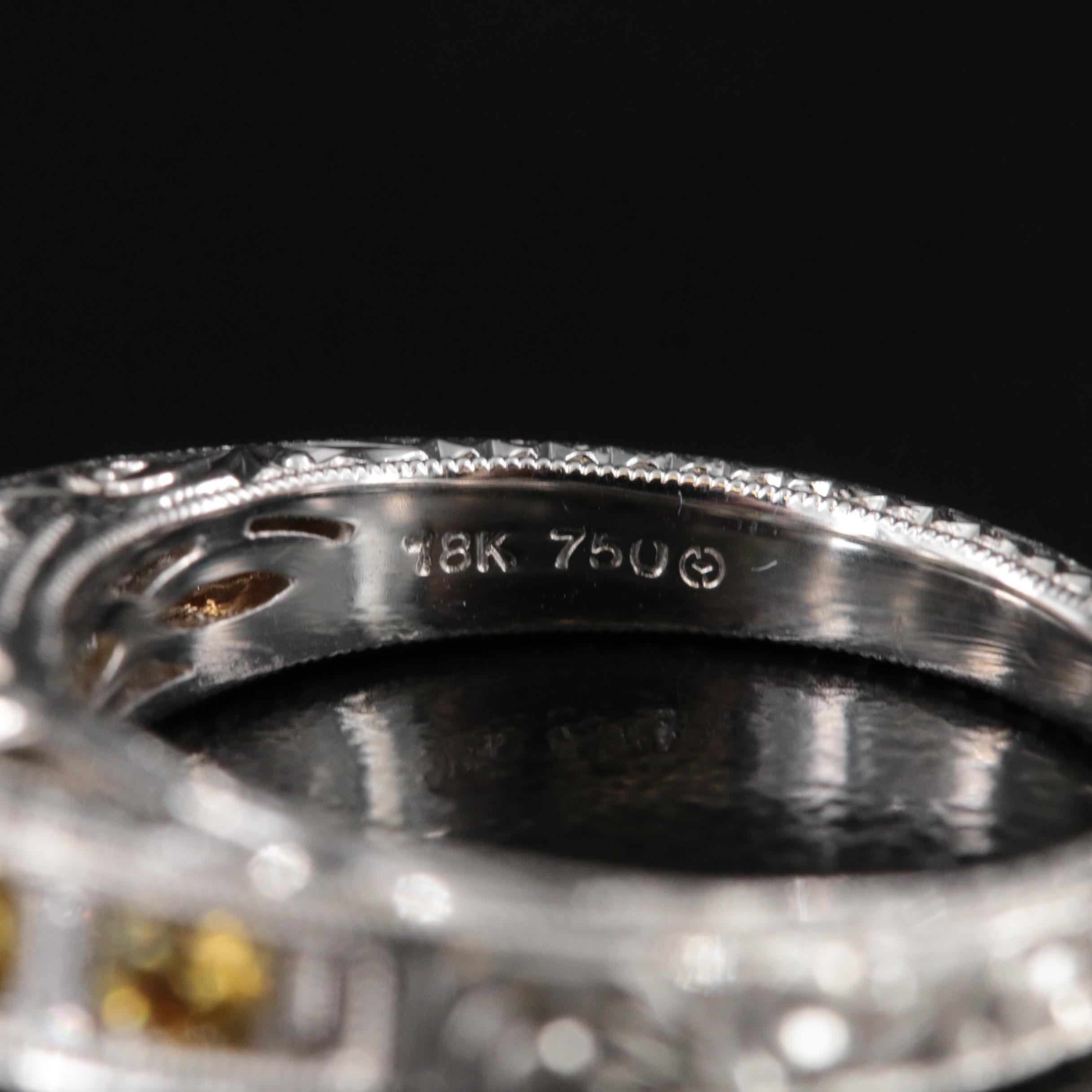 18K Alexandrite and Diamond Ring with GIA Report