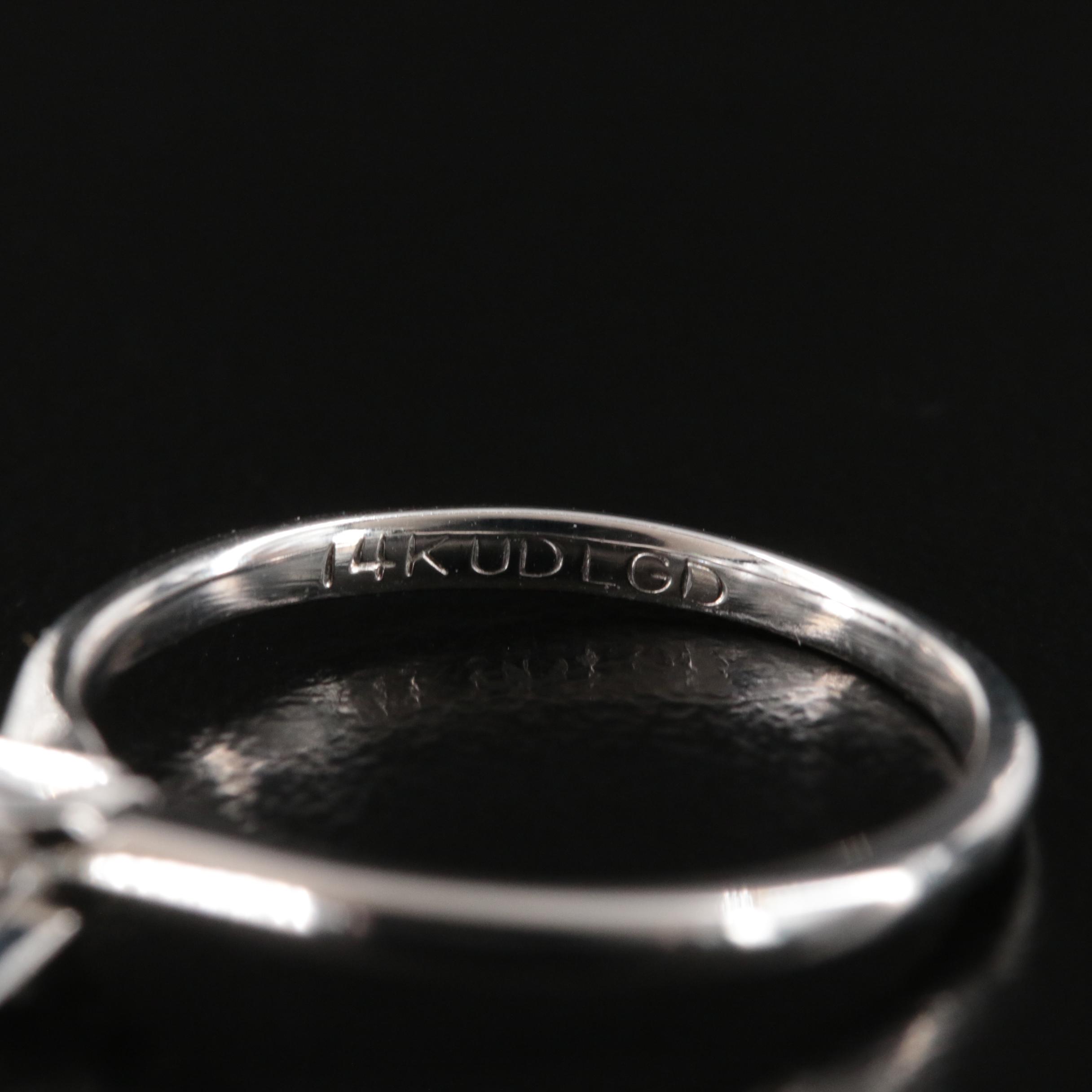 14K 1.16 CT Lab Grown Diamond Ring