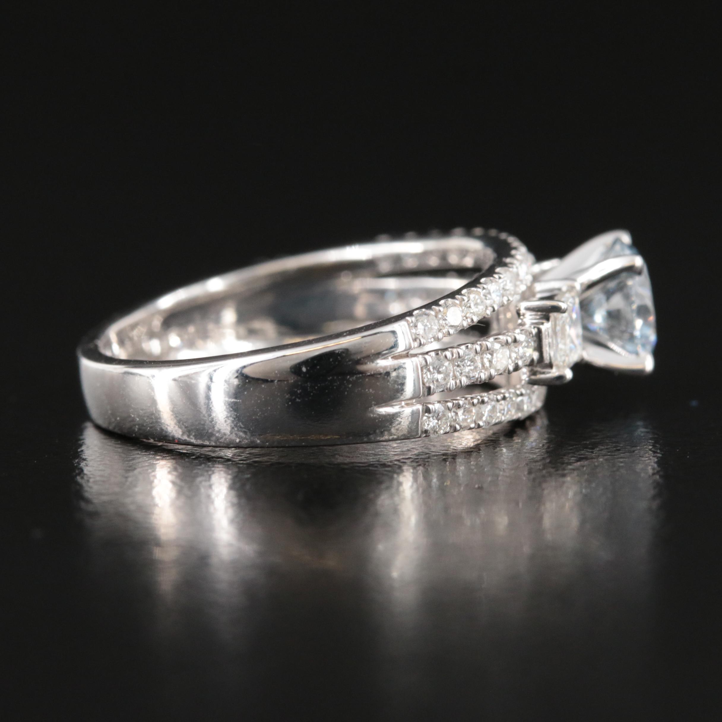14K 1.57 CTW Lab Grown Diamond Ring
