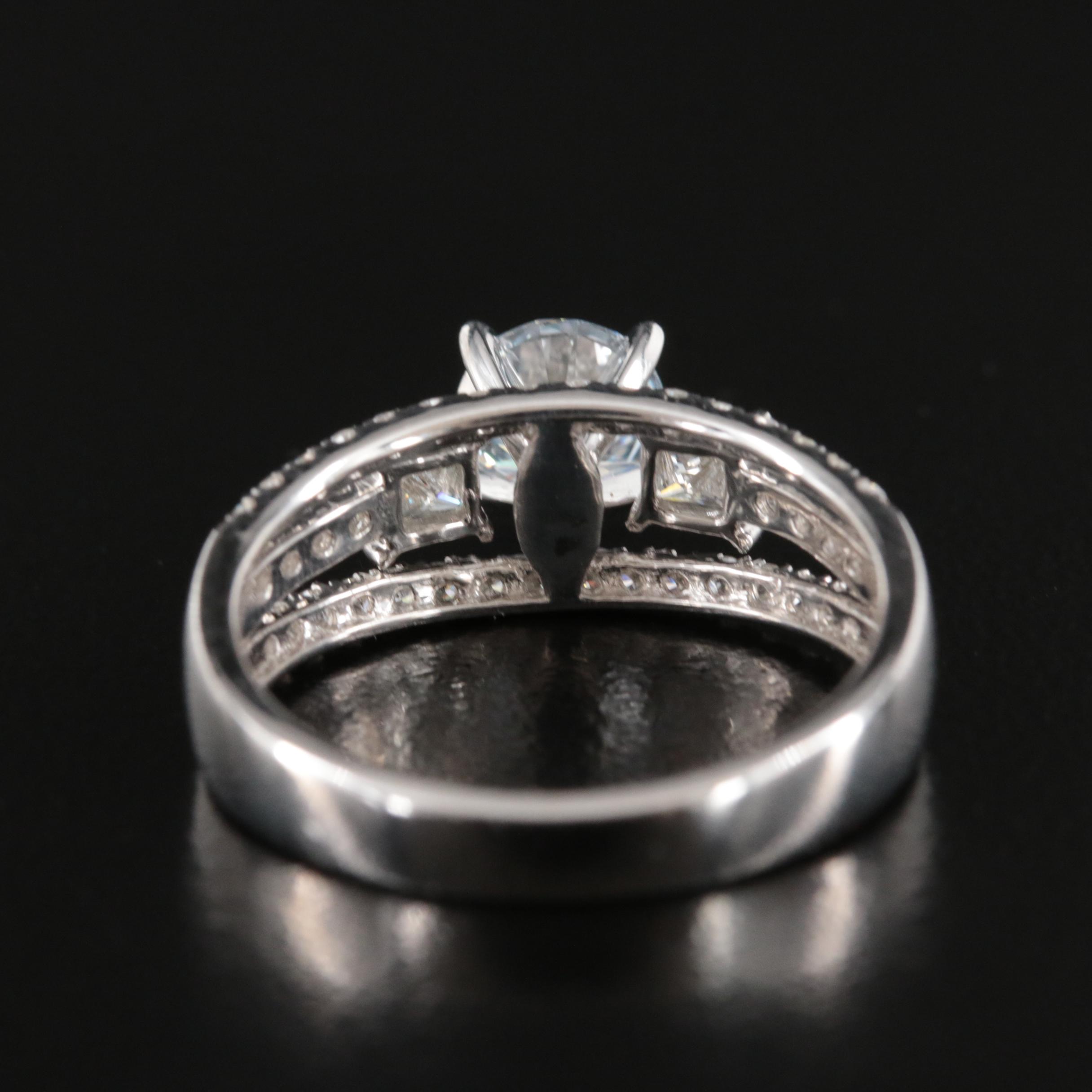 14K 1.57 CTW Lab Grown Diamond Ring